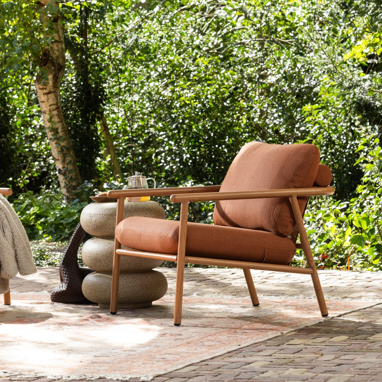 CAVERO Brick Garden Armchair