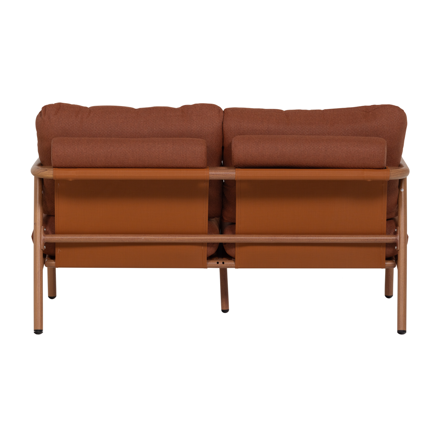 Twee-persoons tuinbank CAVERO baksteen