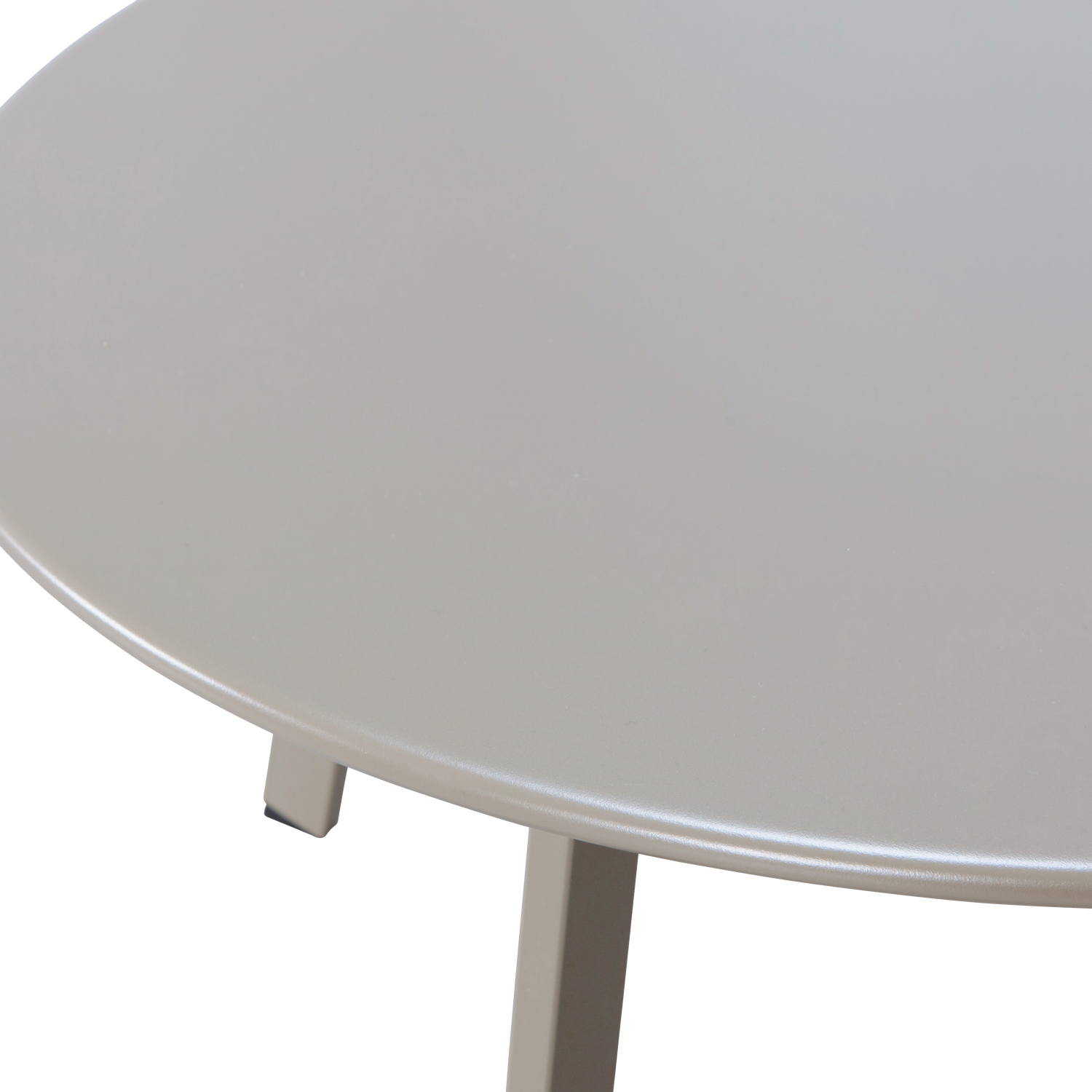 Gartenkaffee-Tisch FER sandgrau