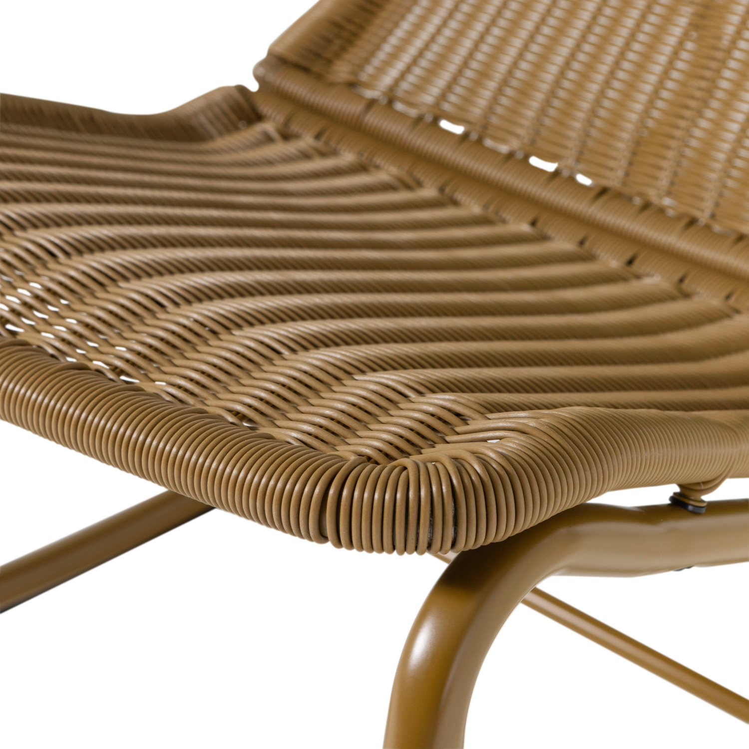 Schommelstoel voor buiten TOM honingkleur