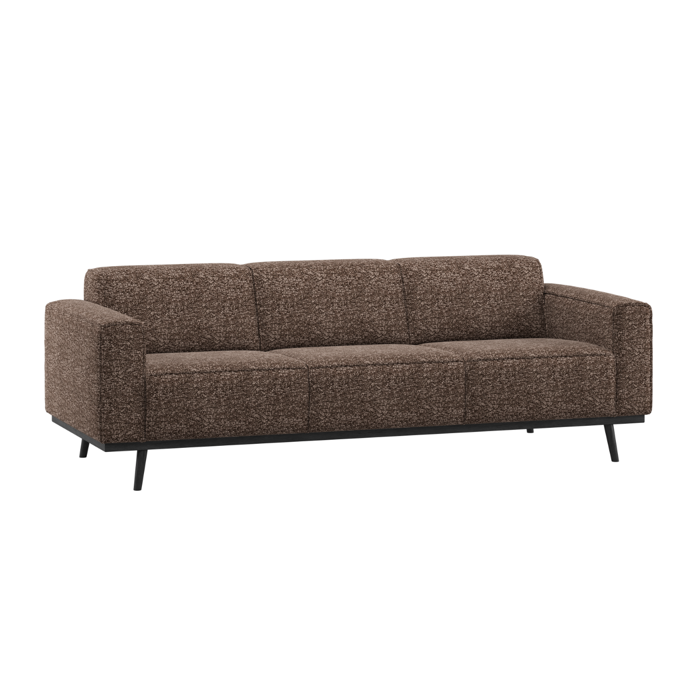 Sofa 3-zits STATEMENT bruin gemêleerd