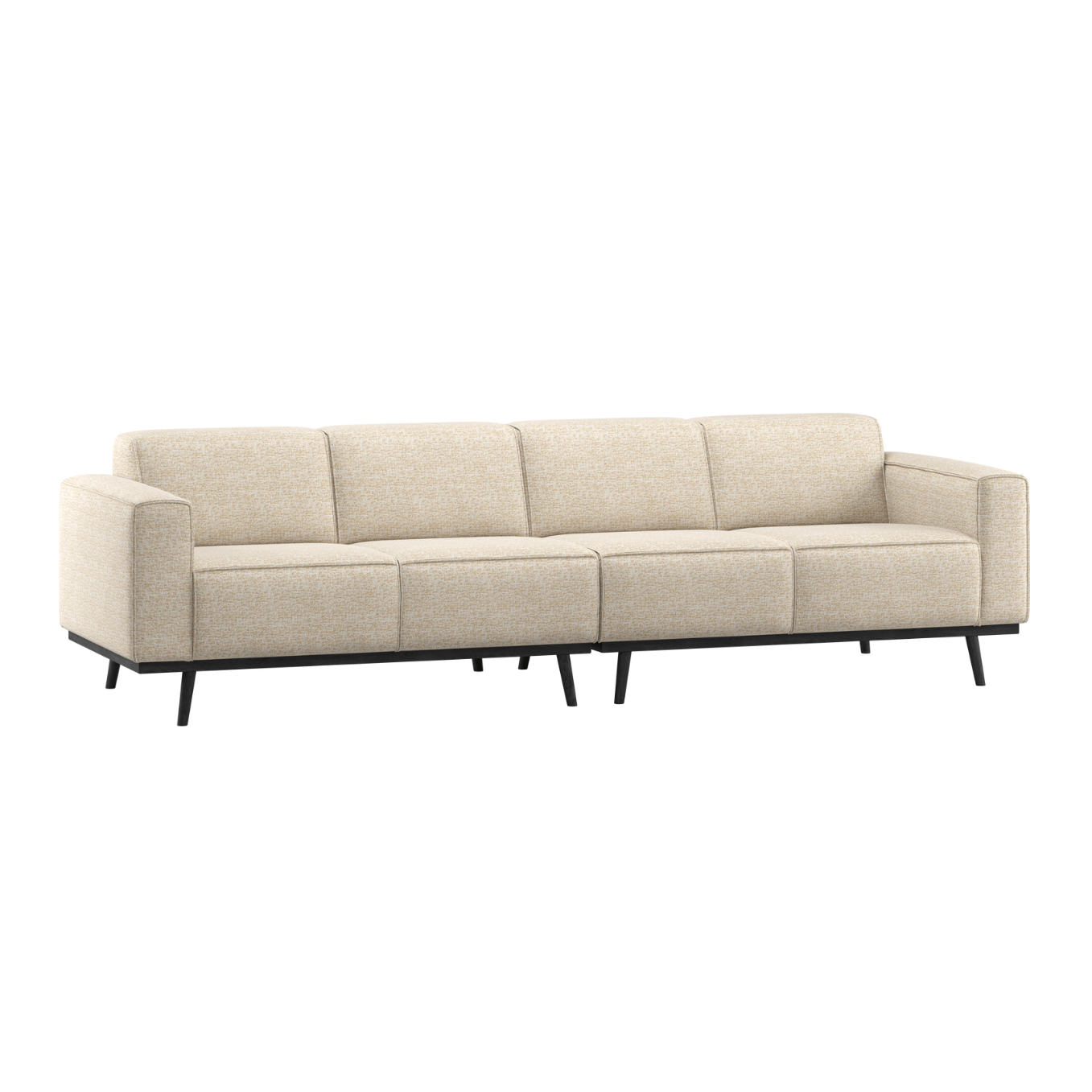 Sofa 4-persoons STATEMENT beige melange