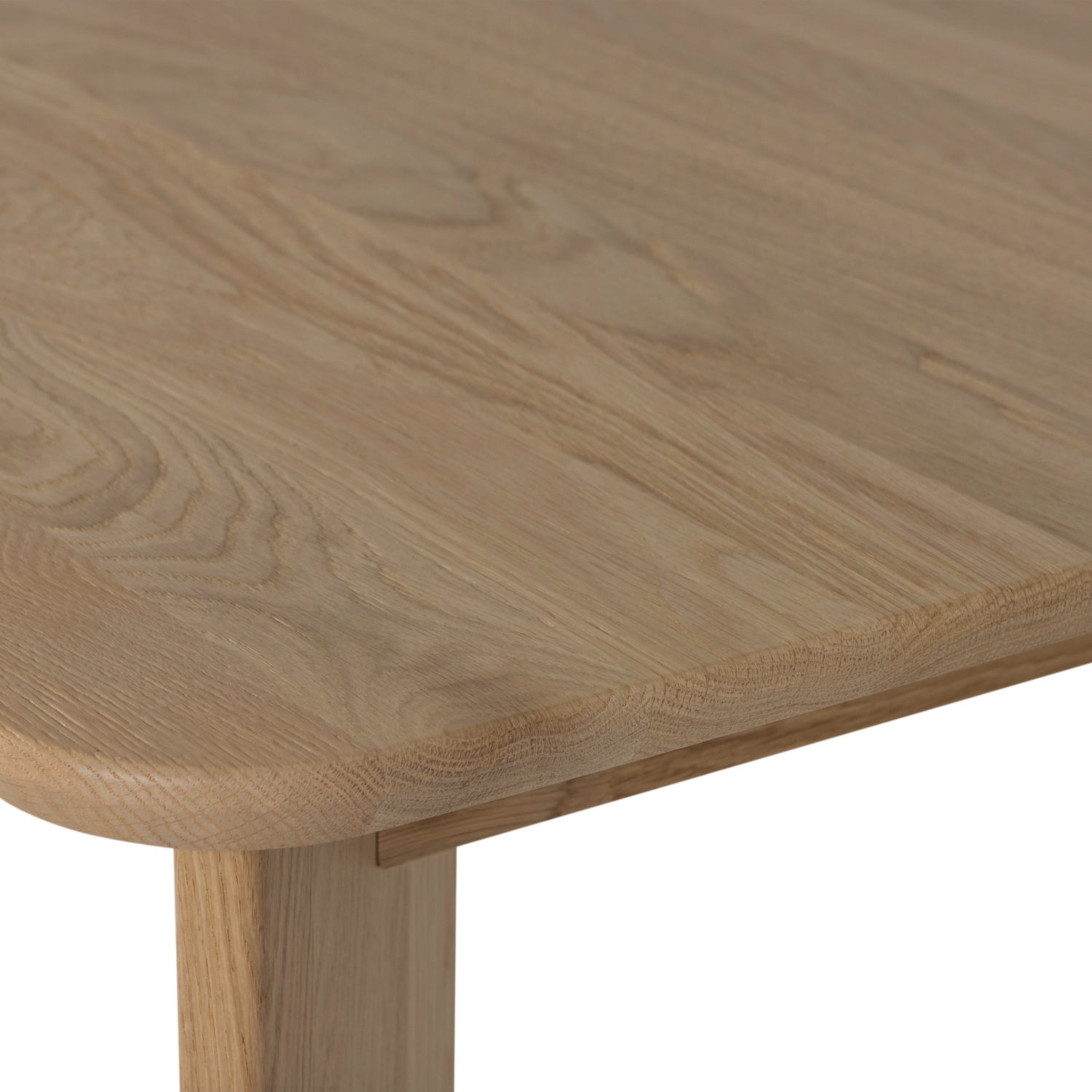 Tisch TABLO ROUNDED Eichenholz