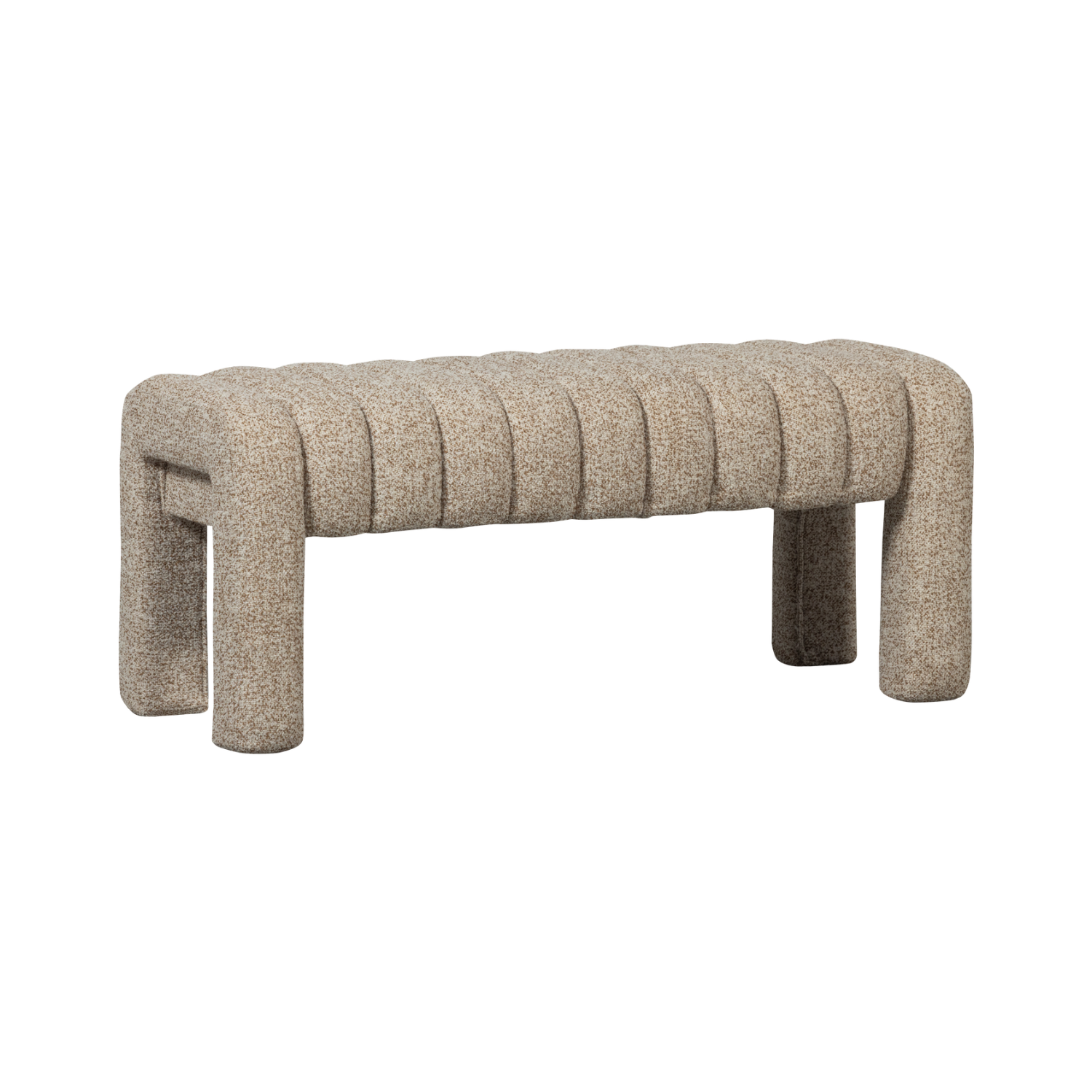 FREX Bench Brown Boucle