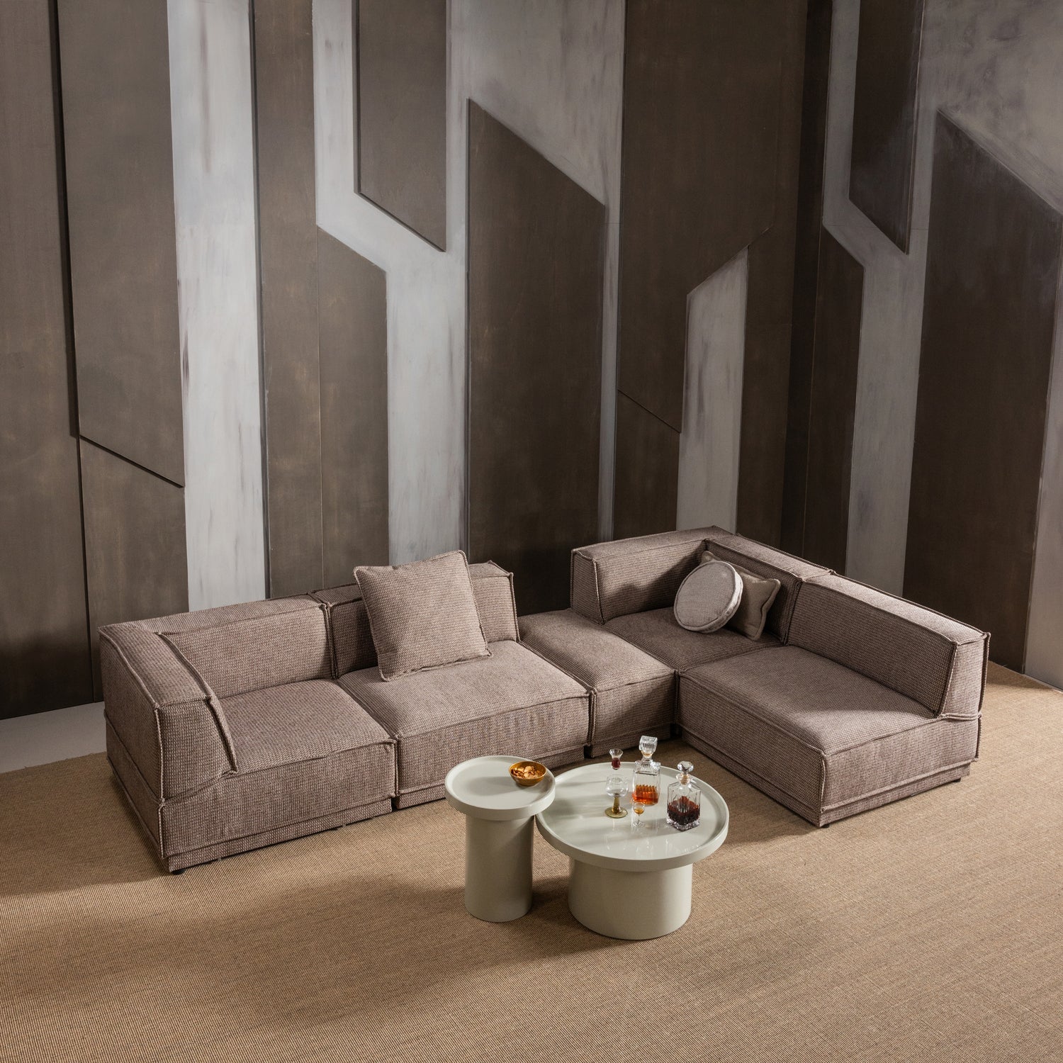 VELUNA Sand Side Table