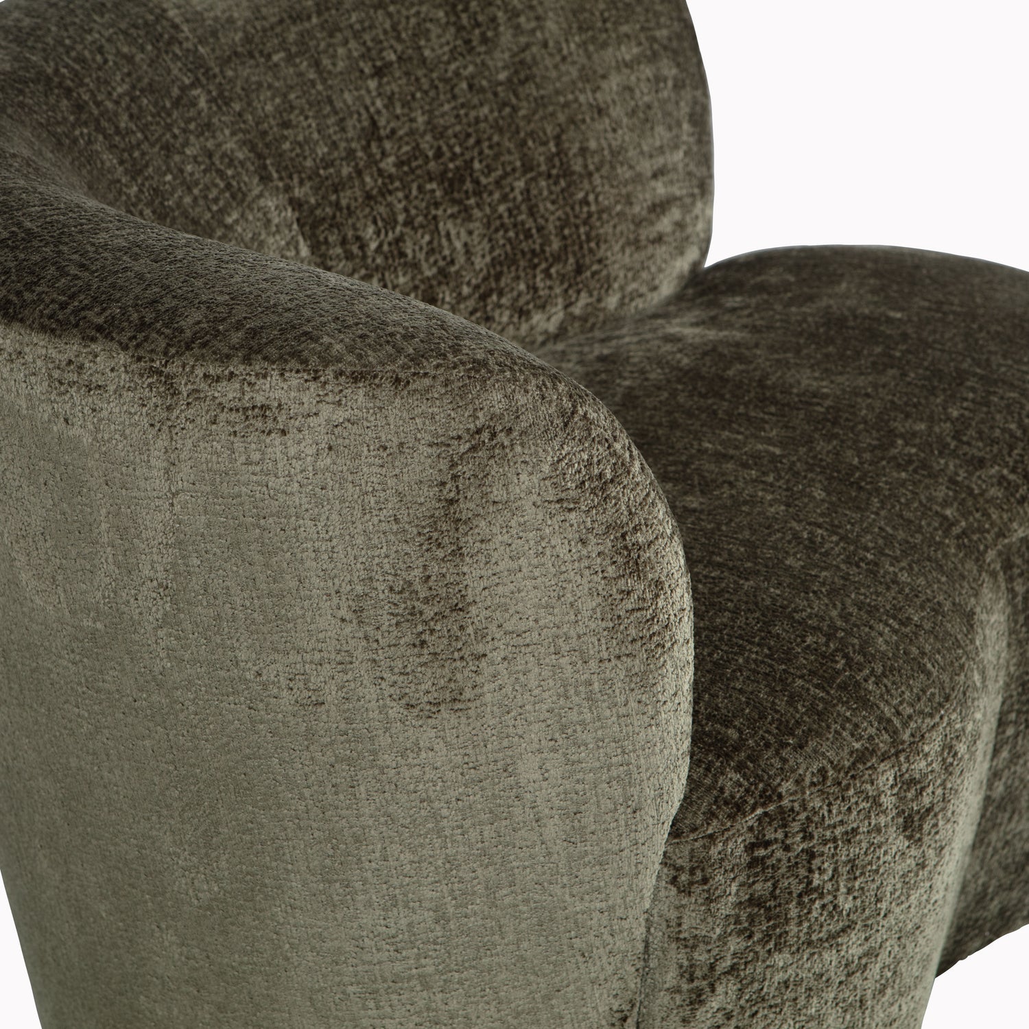 Sofa aus Samt links STONE grün