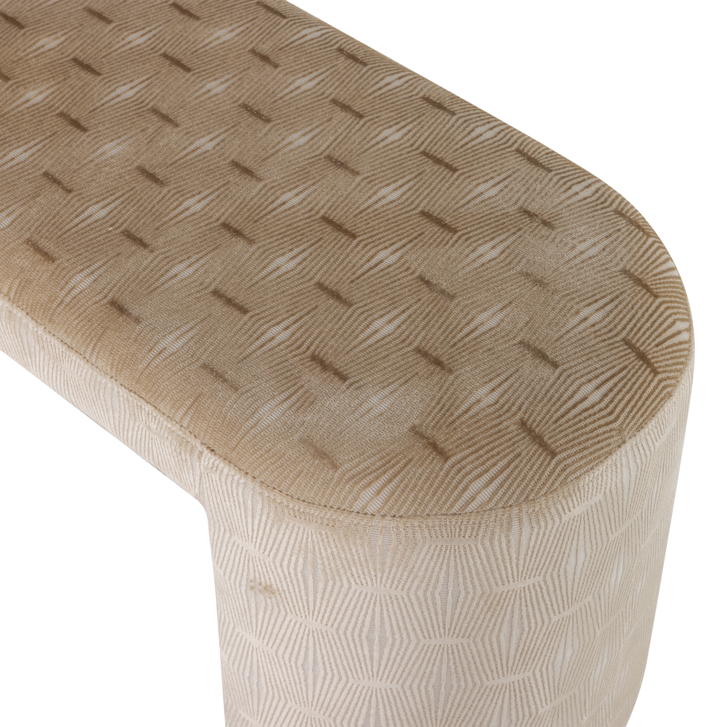 JACOB bank beige met strepen
