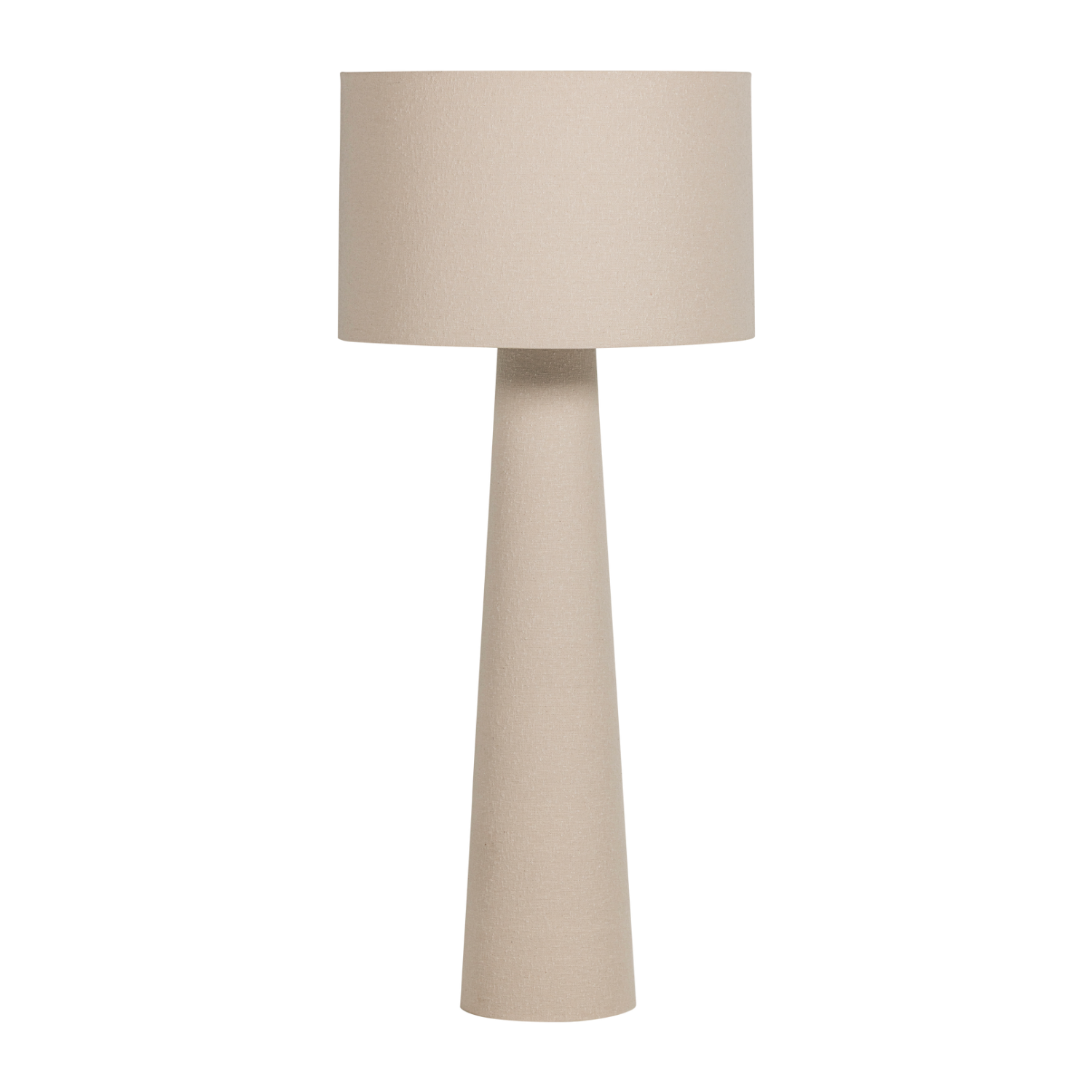 Vloerlamp LOFT XXL beige boucle