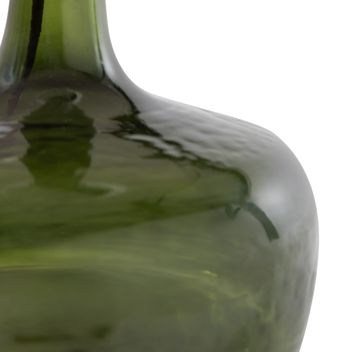 Tafellamp LUMA groen glas