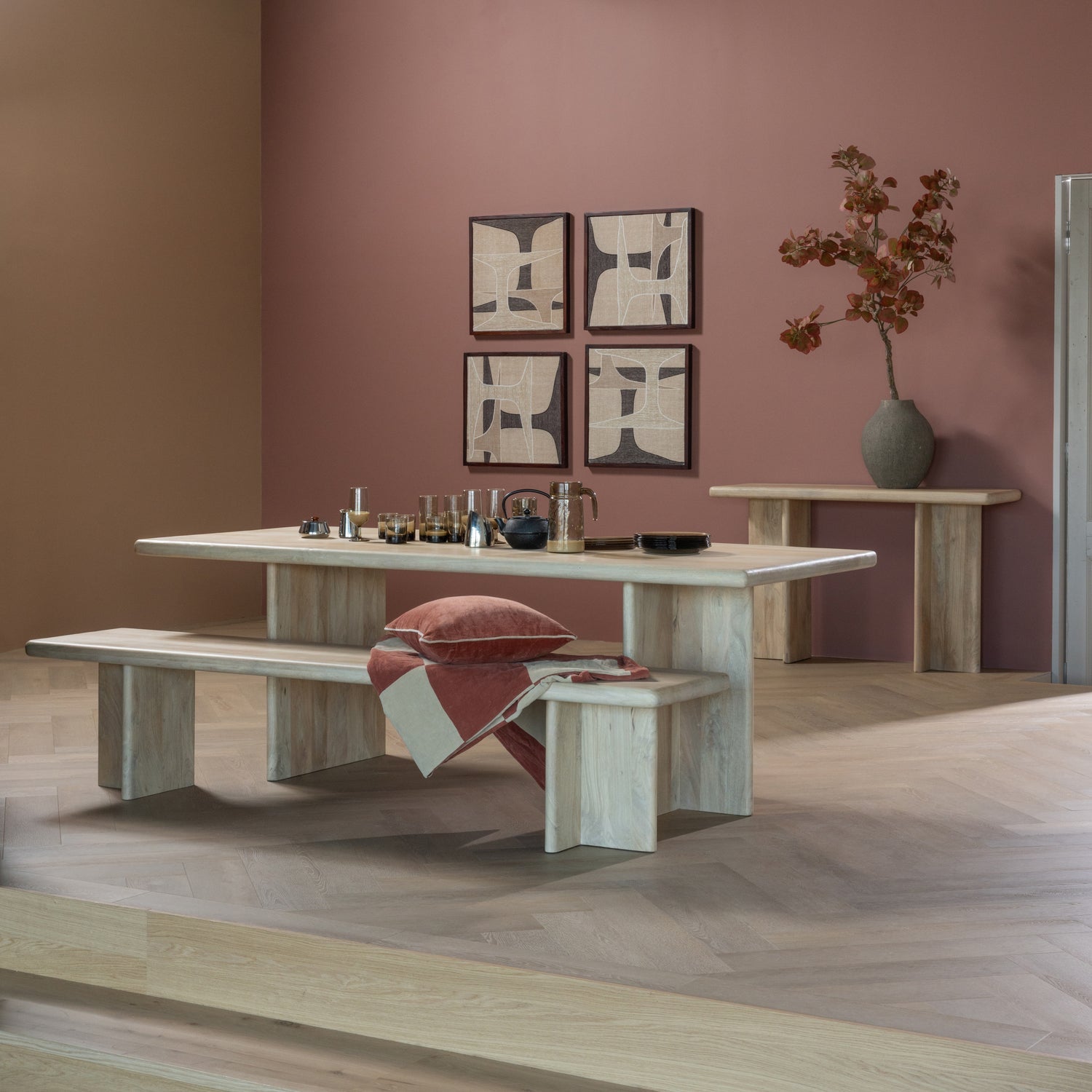 ATO Mango Wood Bench