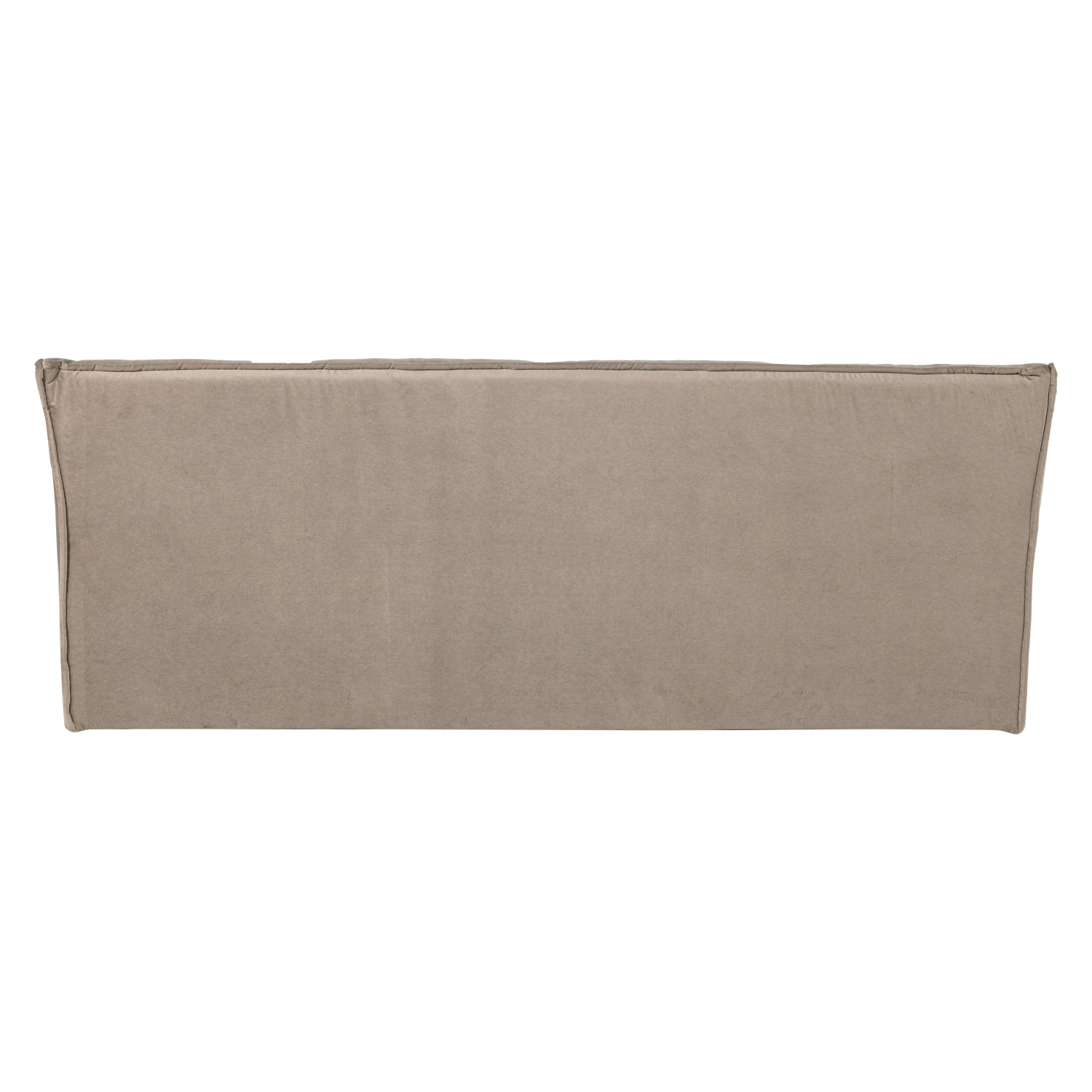 Sofa van fluweel CLUSTER - module voor 3 personen beige
