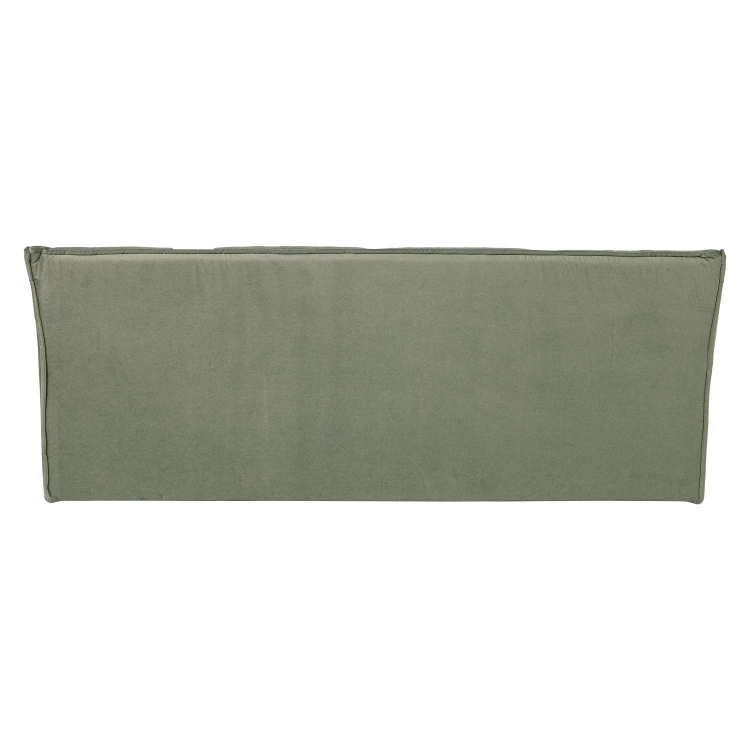 Velvet Sofa CLUSTER - 3-Seater Module in Pistachio