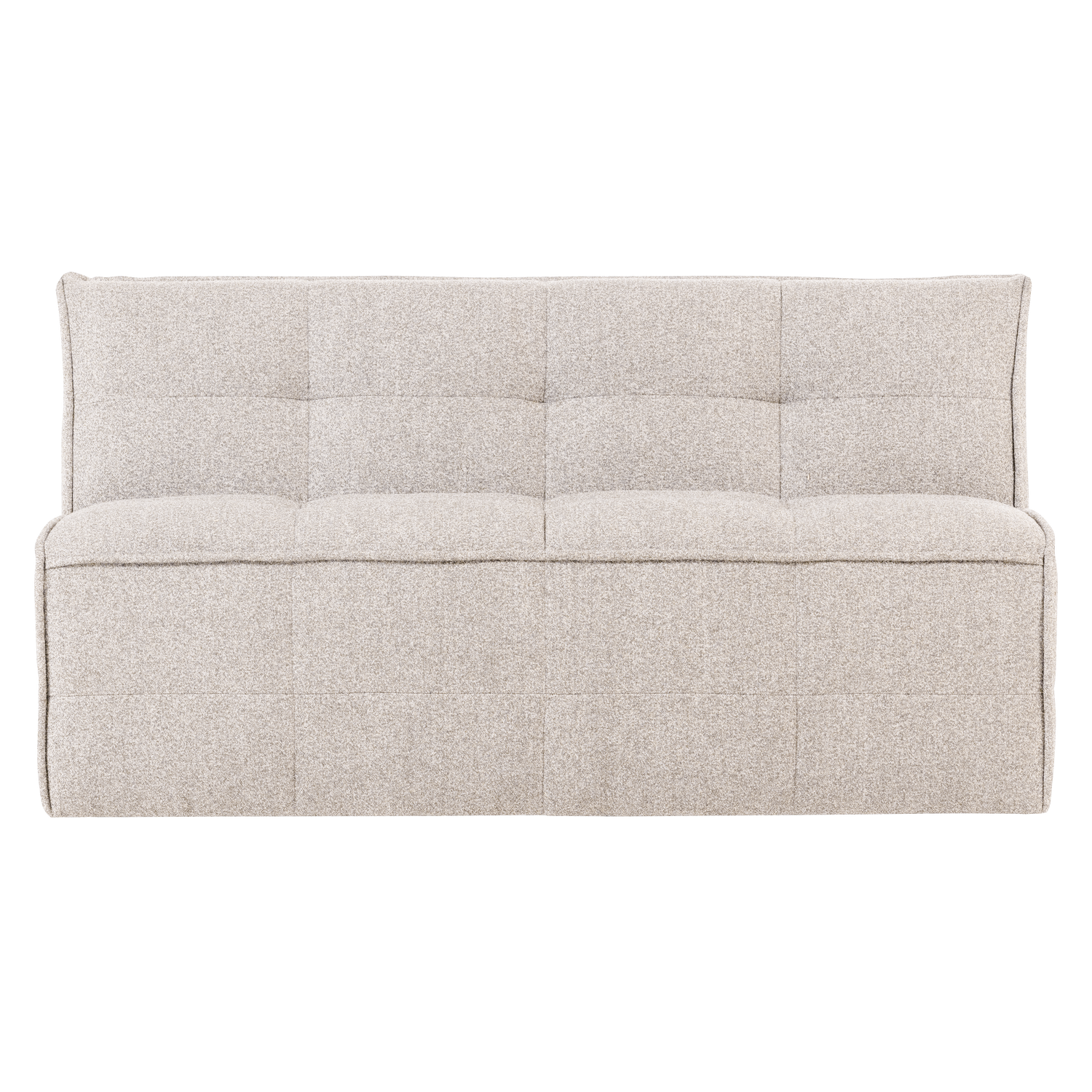 Kanapa CLUSTER BENCH - moduł 3-osobowy piaskowy bouclé – Woood