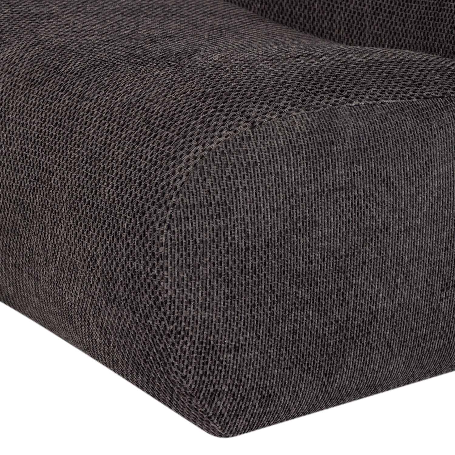 Sessel NOMU anthrazitfarbenes Chenille