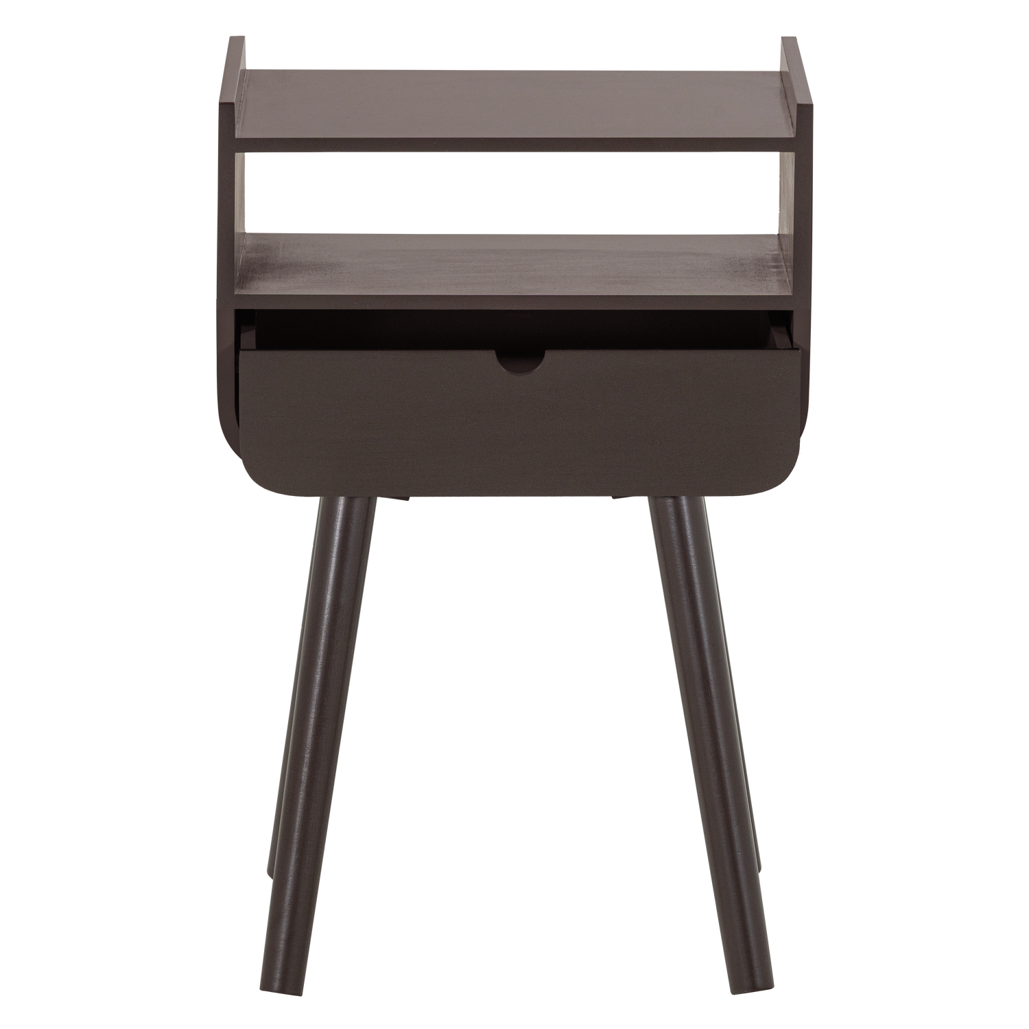 NILS Chocolate Brown Nightstand