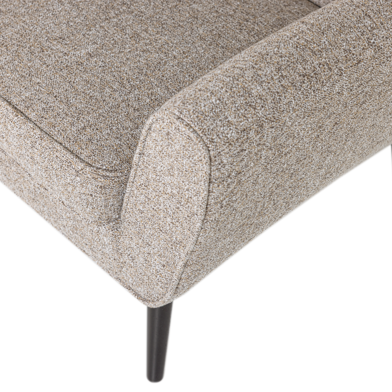 Sofa 2-zits ROCCO grijsbeige melange