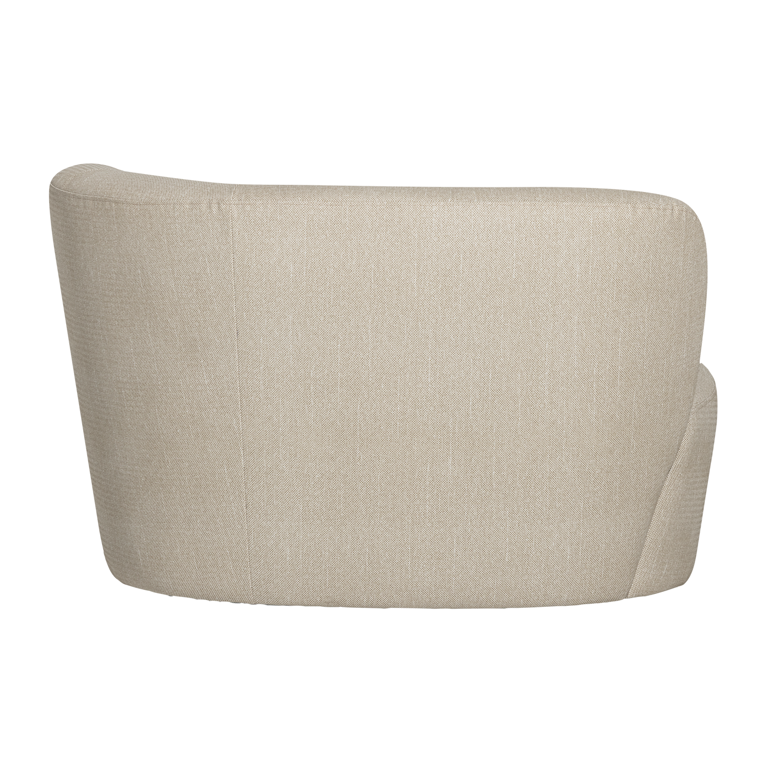 Right-facing garden sofa STONE sand