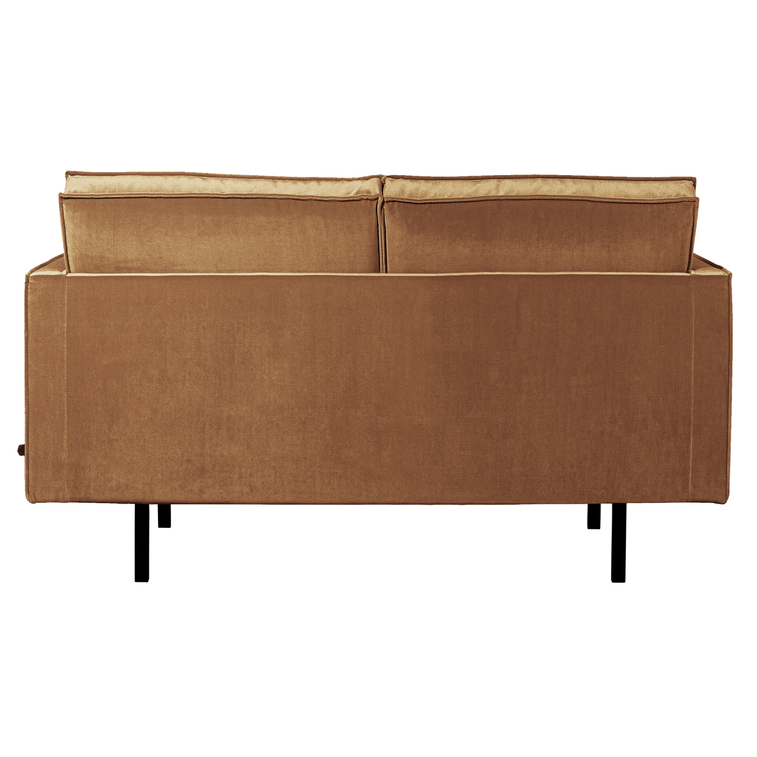 Velvet 2-Seater Sofa RODEO Honey