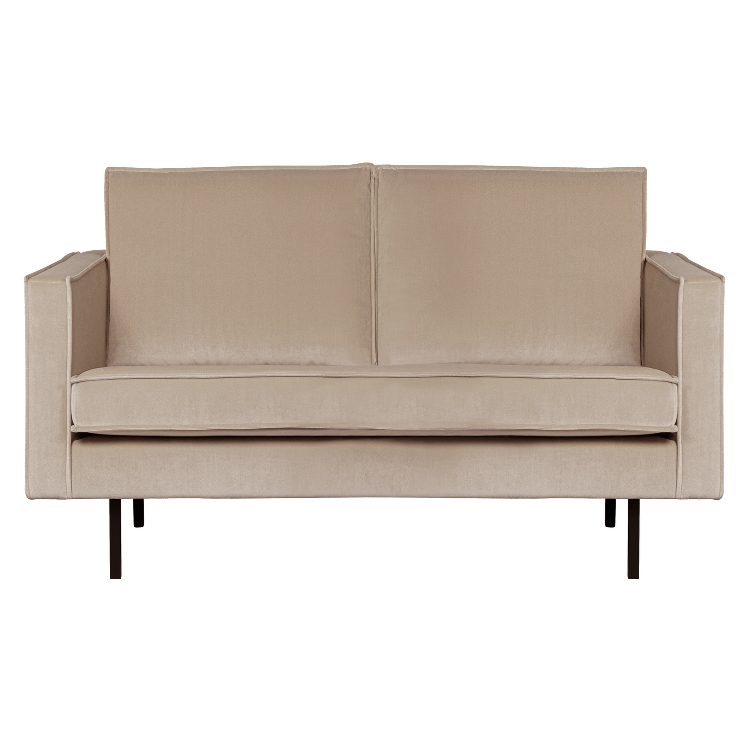 Sofa aus Samt 2-sitzig RODEO khaki