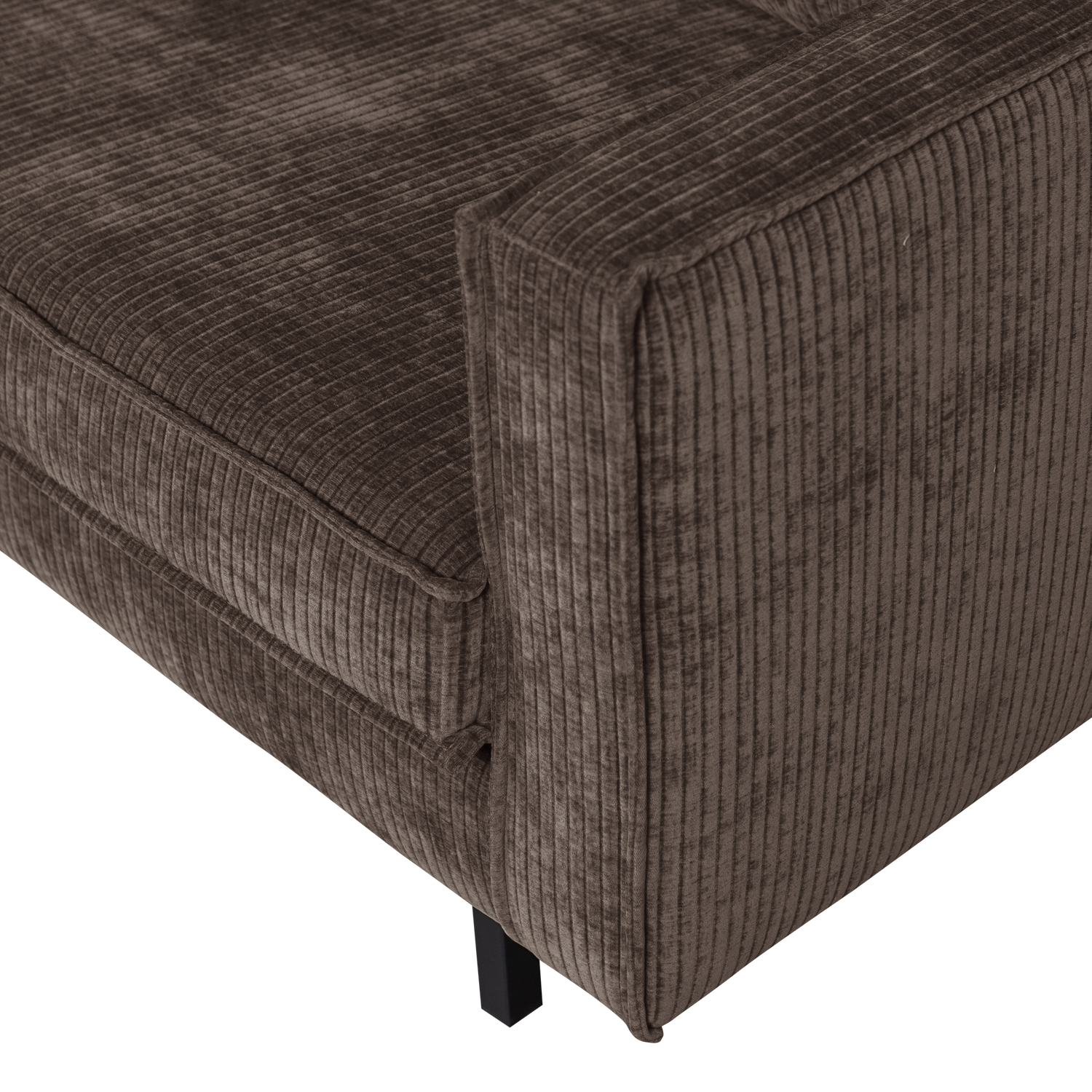 2-Seater Sofa RODEO Brown Corduroy