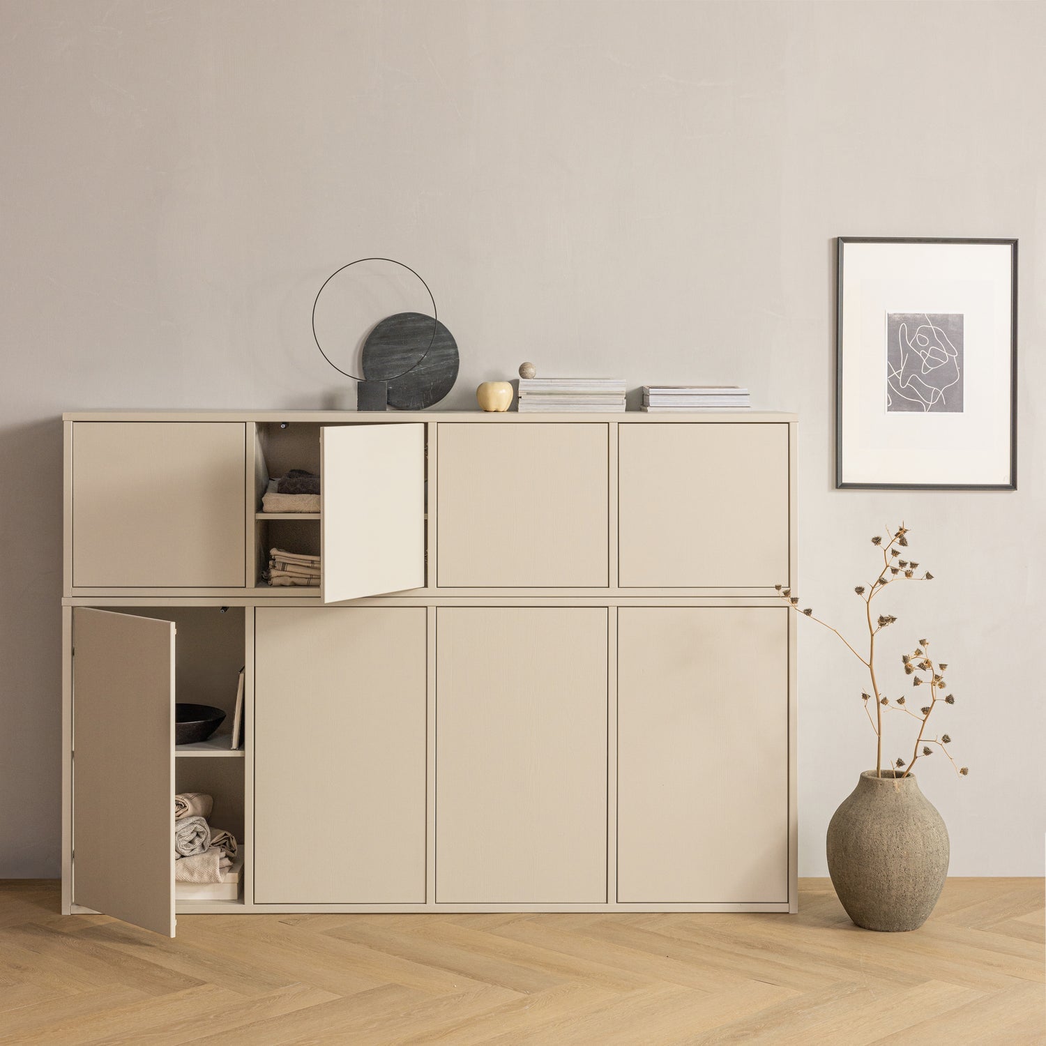 Tv-meubel MEREL crème