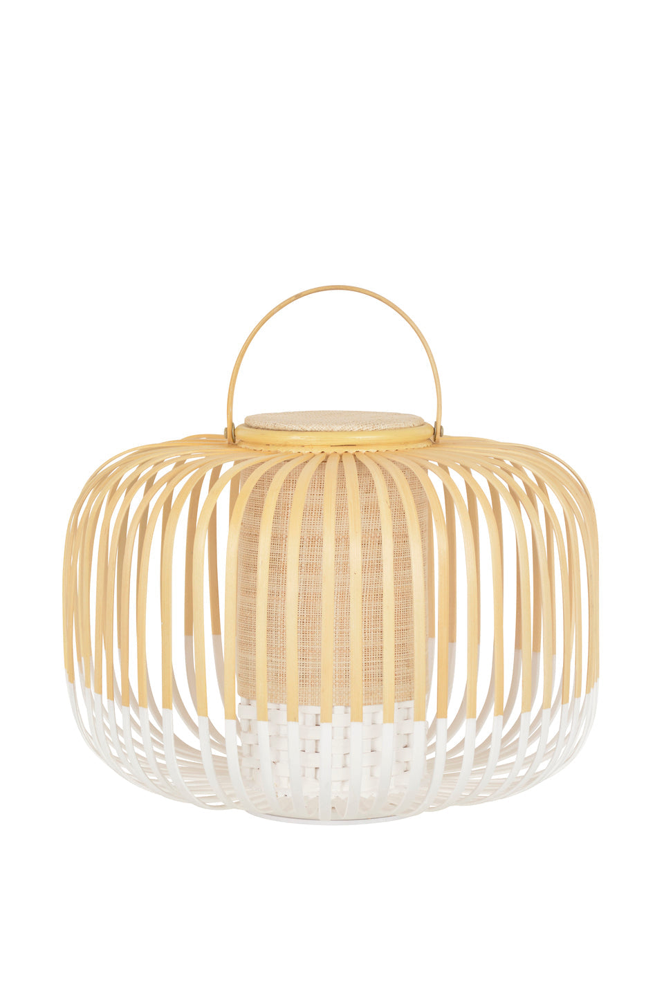 Draagbare lamp TAKE A WAY wit