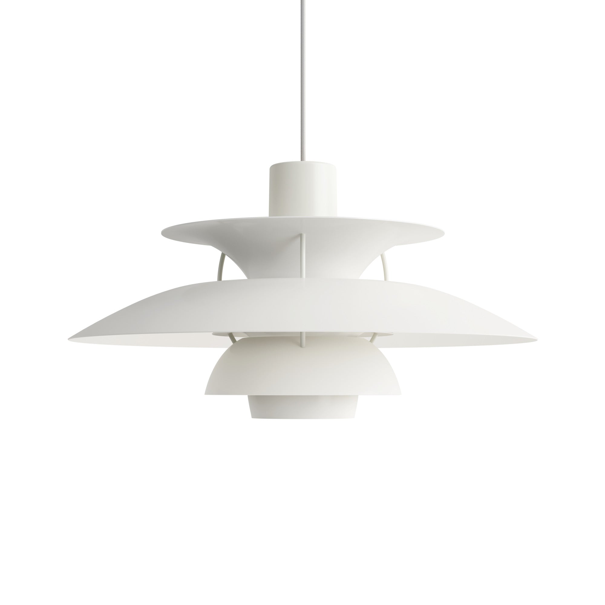 PH 5 Pendant Lamp Monochromatic White