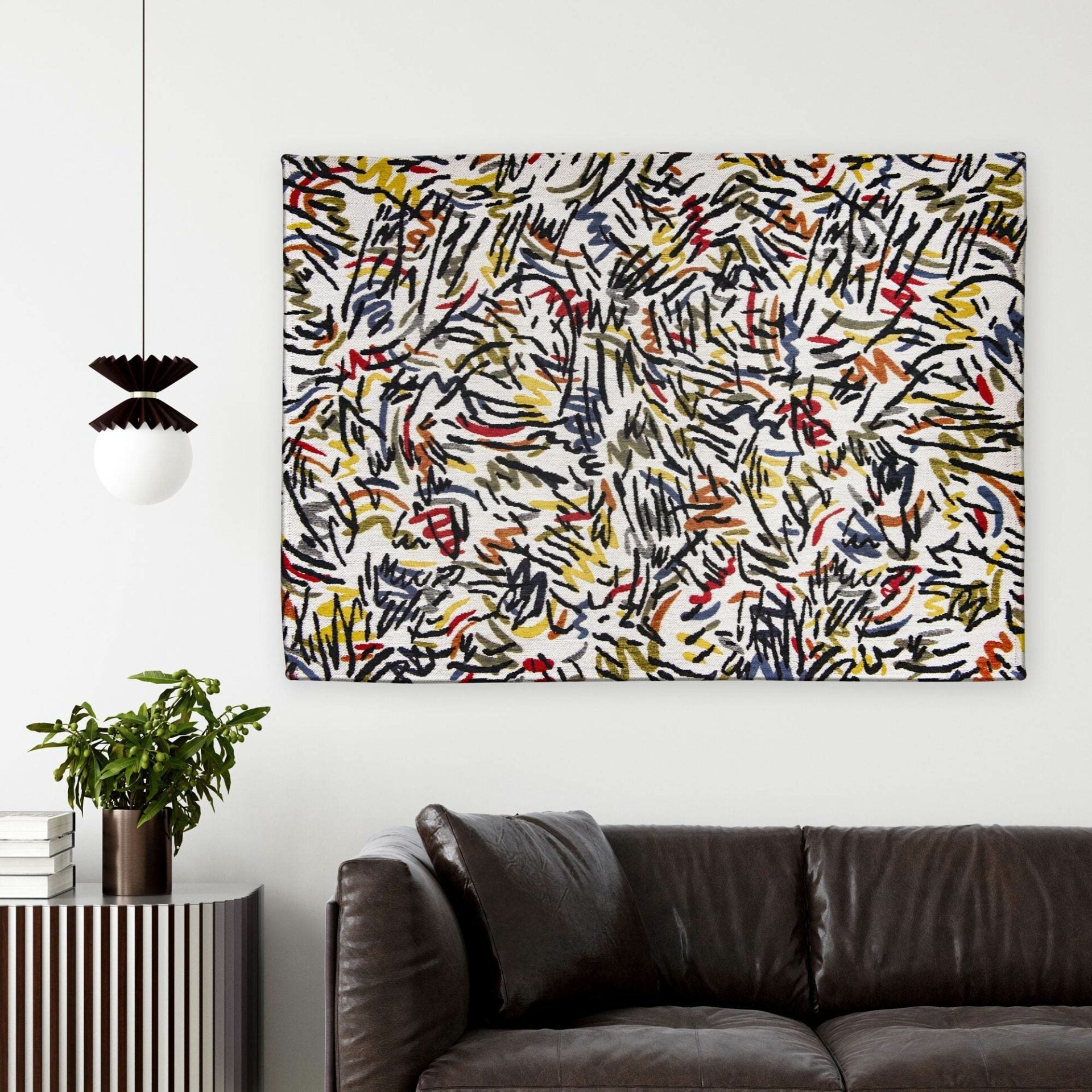 Vloerkleed GRAFITTO STREET GRAPH abstract patroon