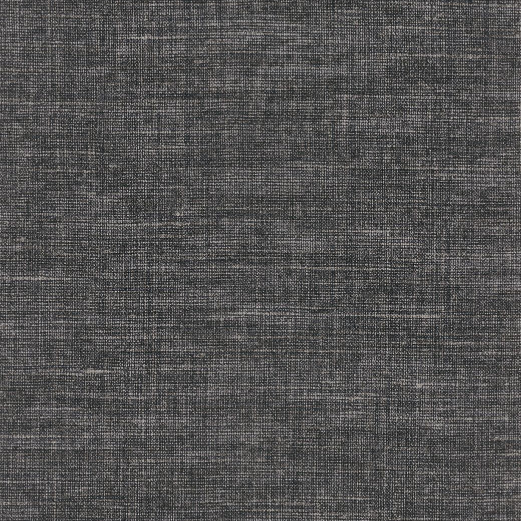 Tapeta strukturalna imitująca płótno LINUM - NOIR czarny – Casamance