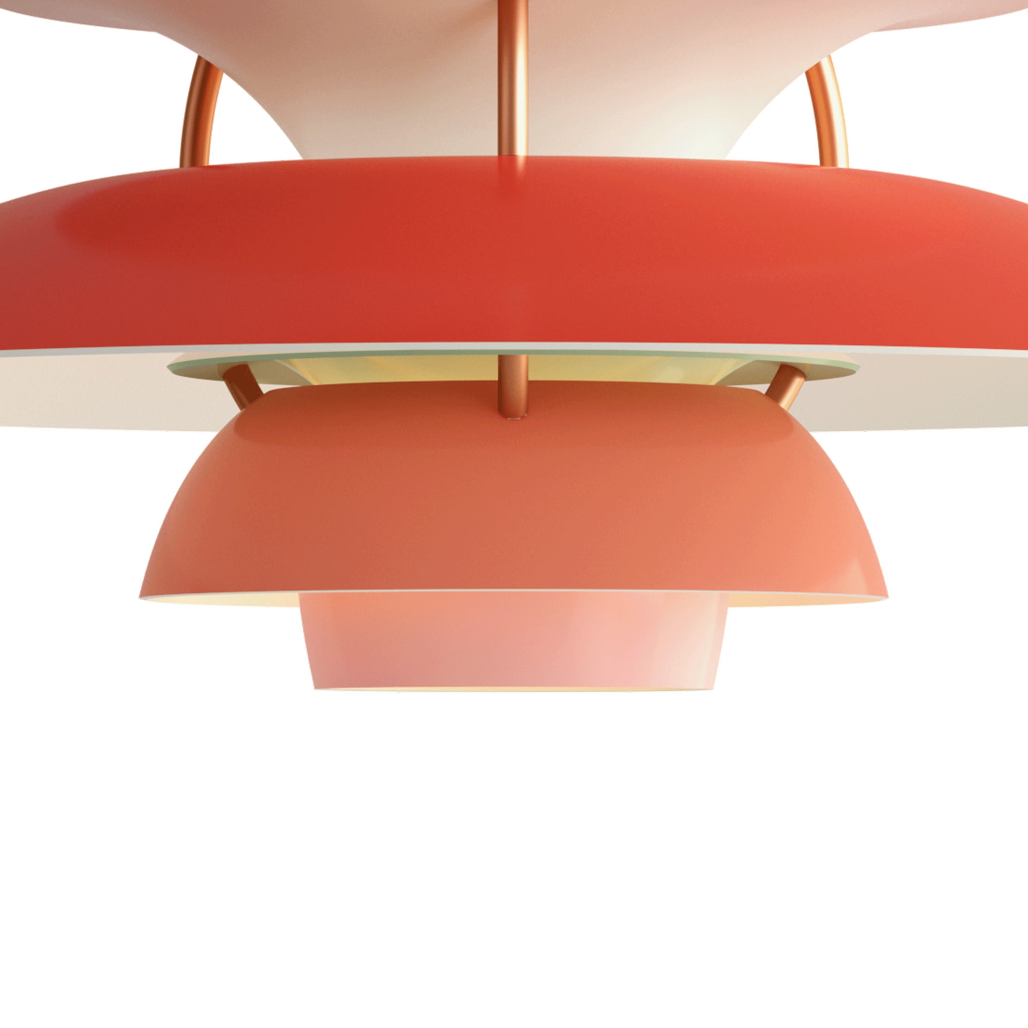 PH 5 Pendant Lamp in Shades of Red