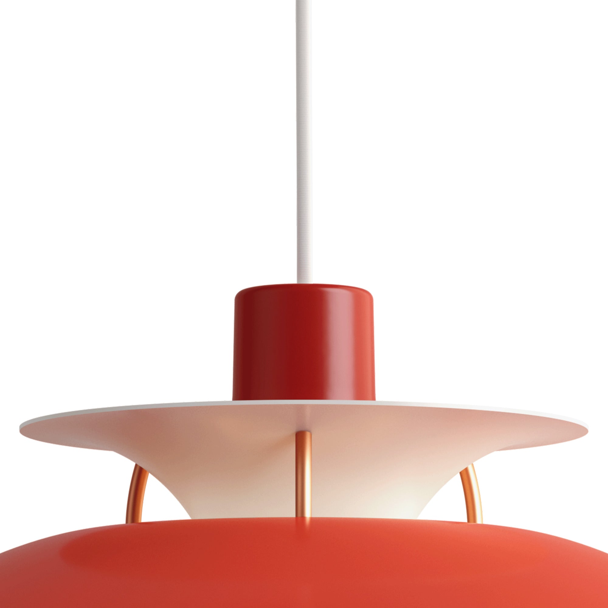 PH 5 Pendant Lamp in Shades of Red