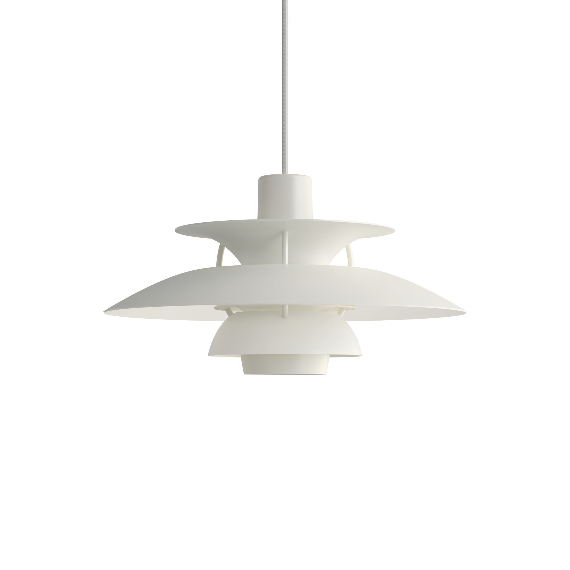 PH 5 Pendant Lamp Monochromatic White