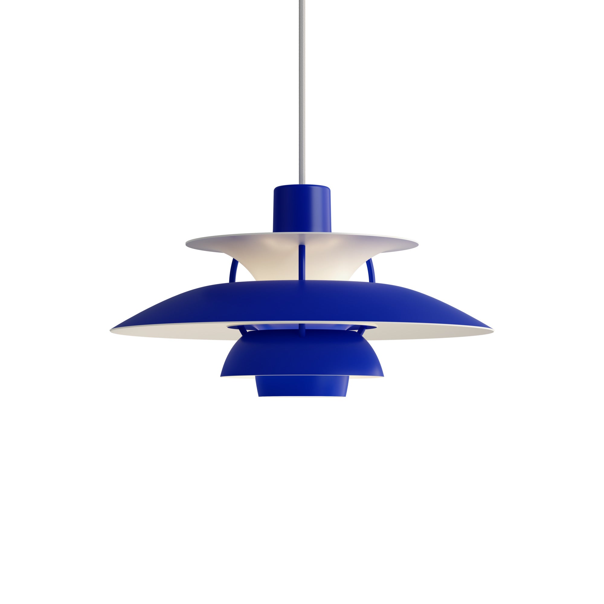 PH 5 Pendant Lamp Monochromatic Blue