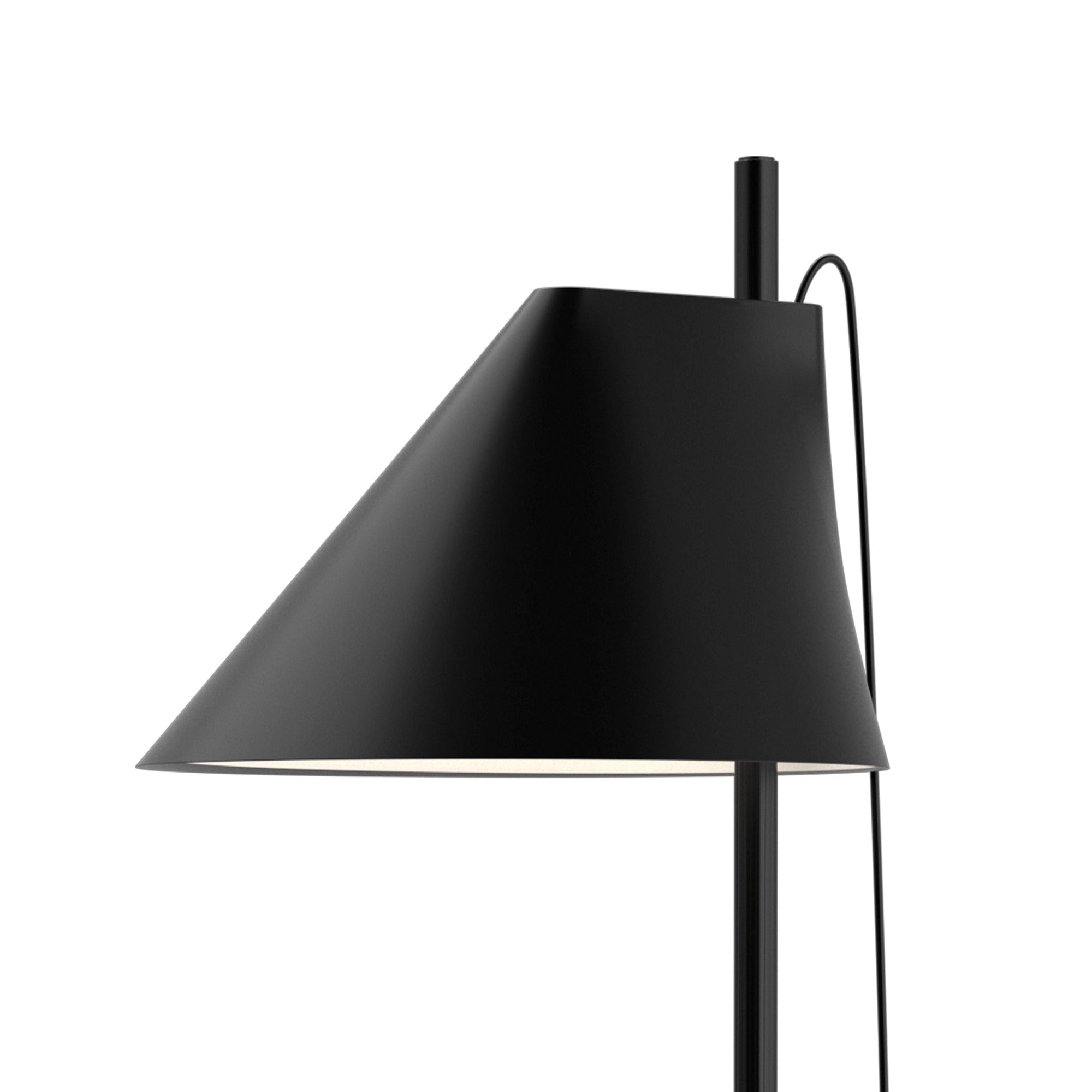 Lampa stołowa YUH czarny z oświetleniem LED