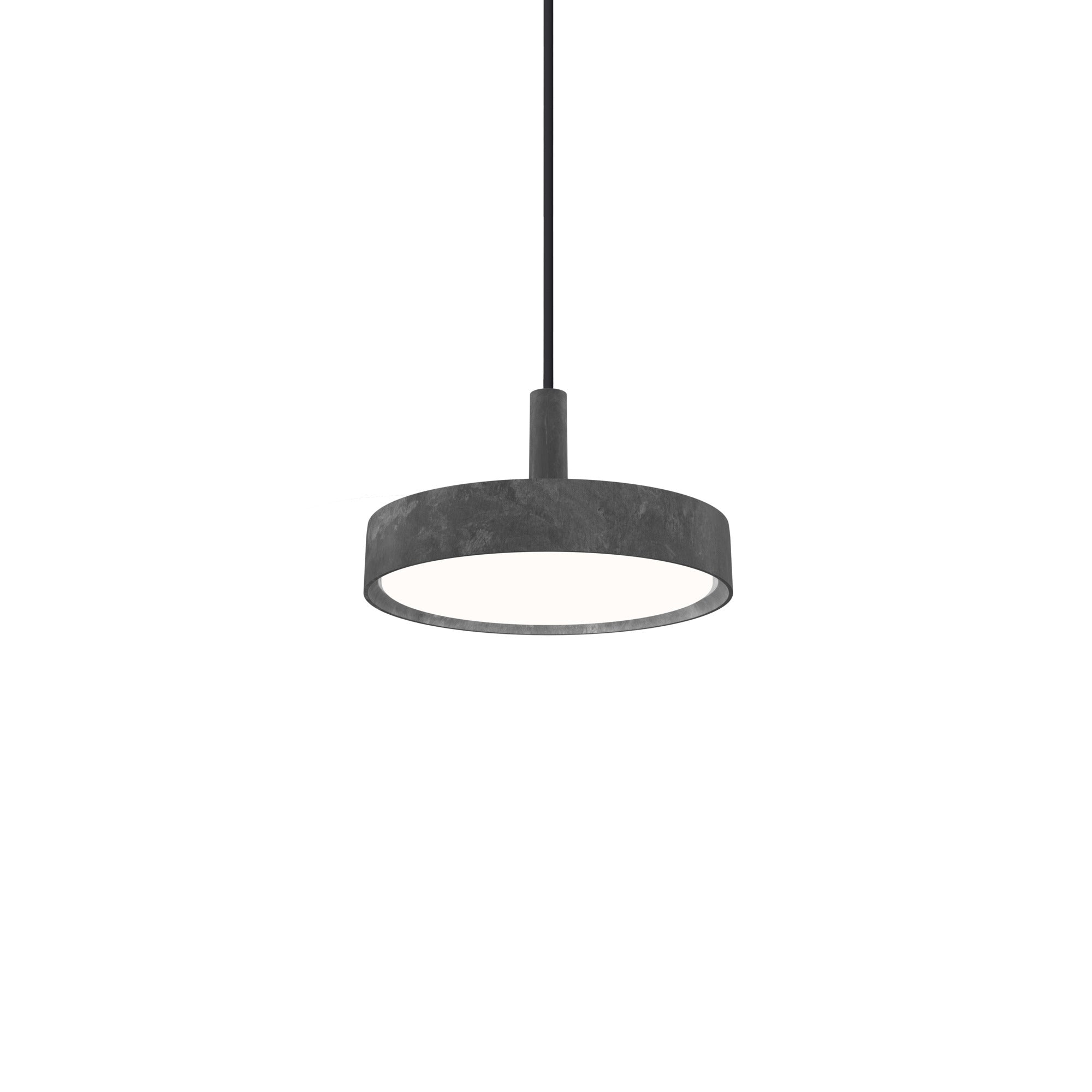 LP SLIM ROUND Pendant Lamp raw aluminum