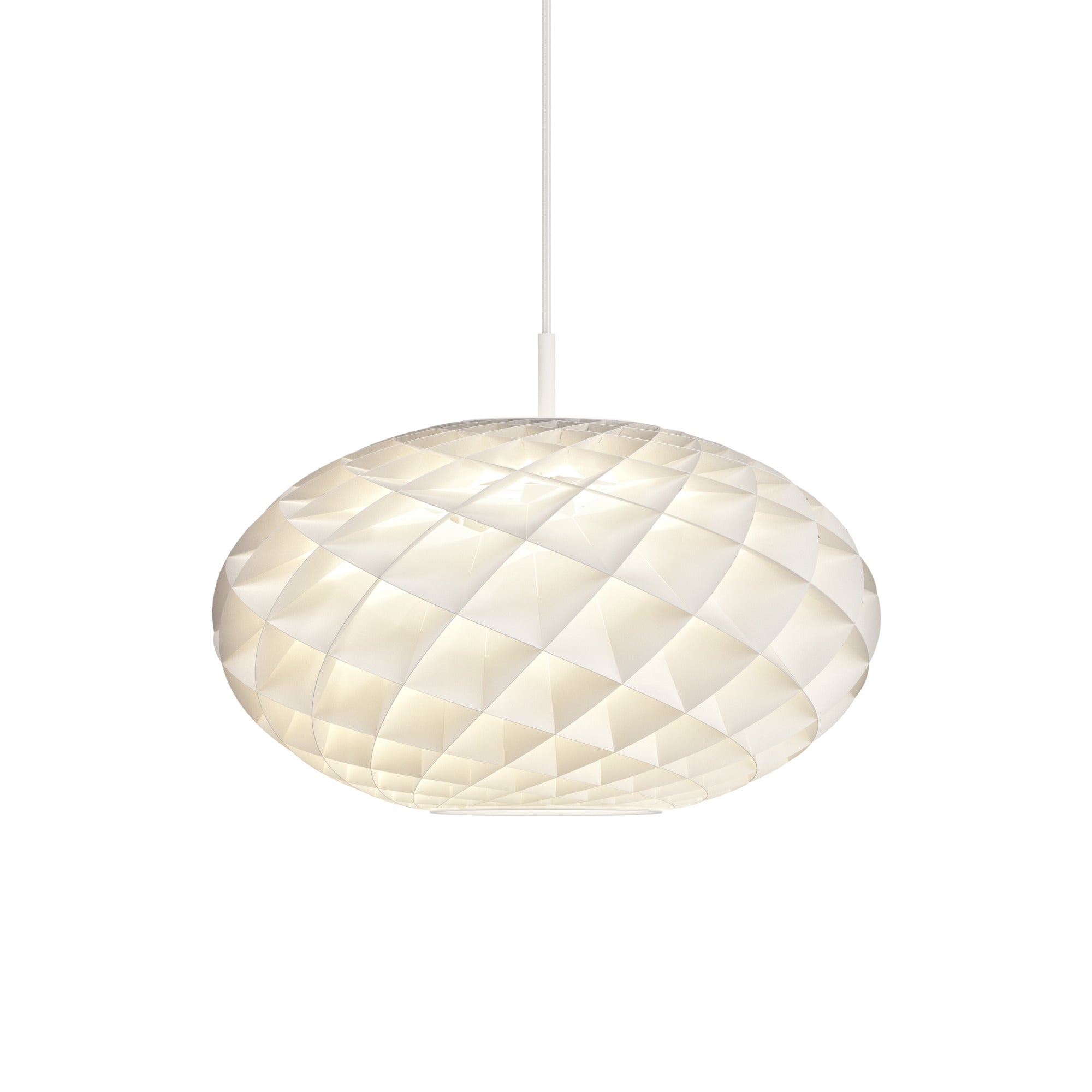 Hanglamp PATERA OVAL wit