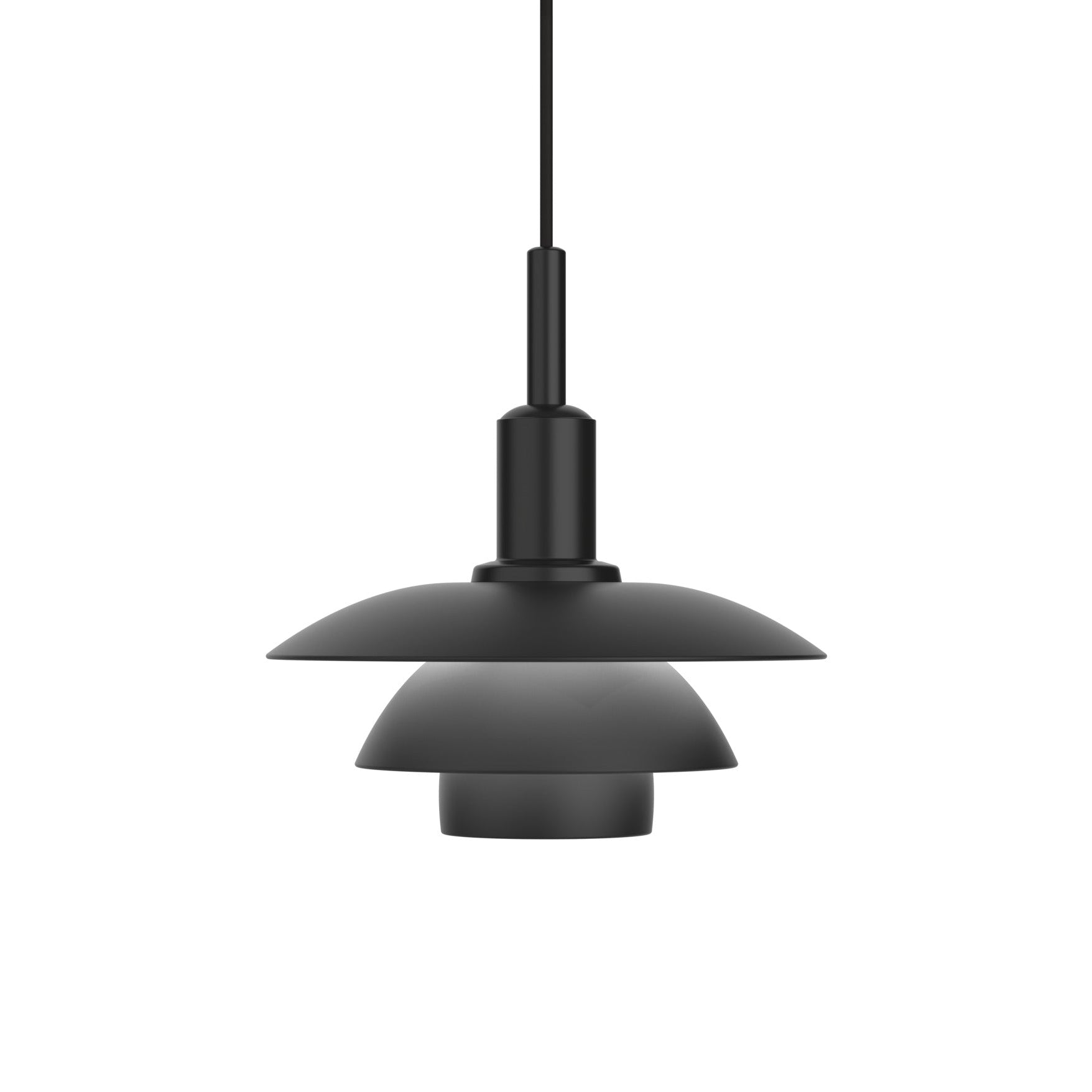 Hanglamp PH 3/3 matzwart