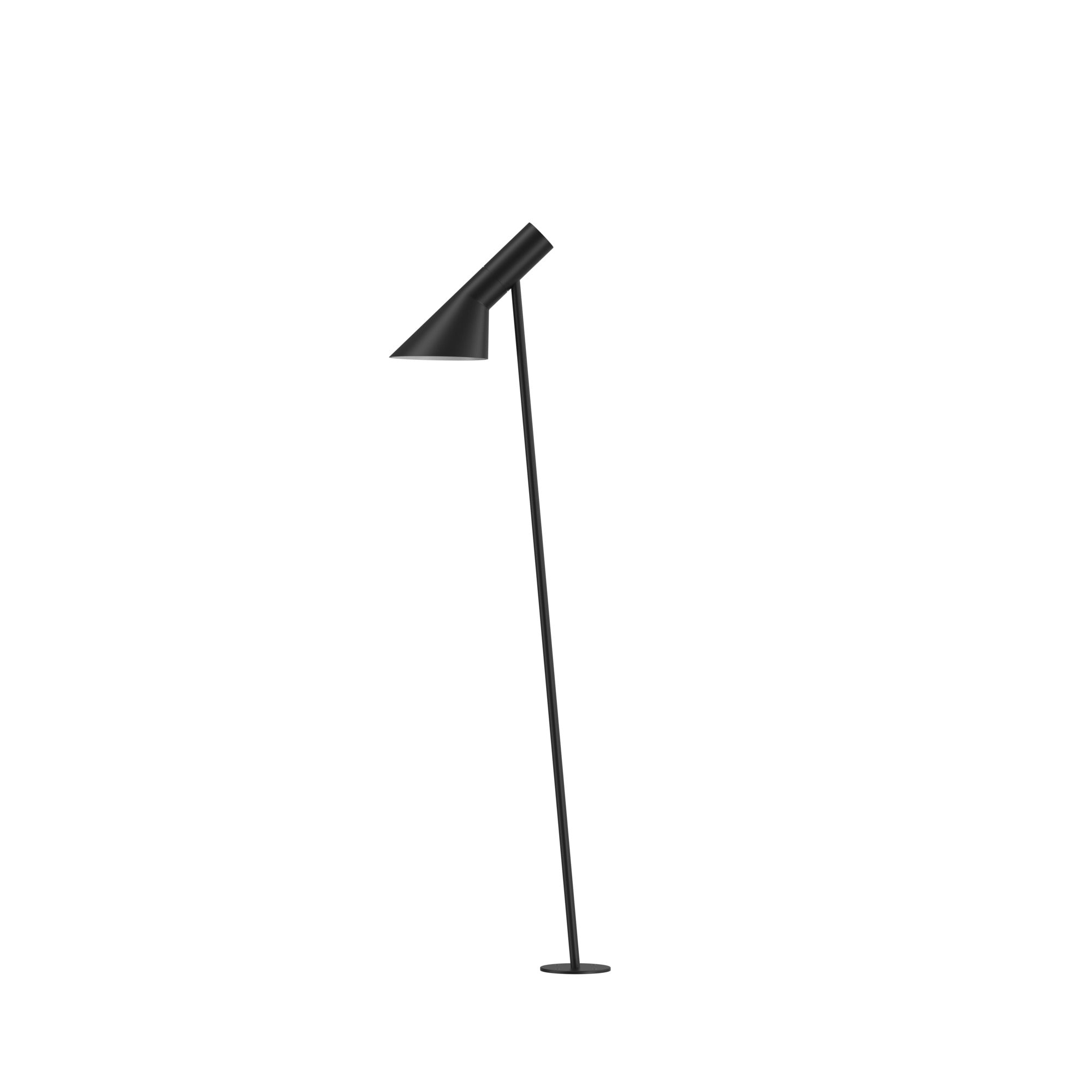 AJ black outdoor standing lamp