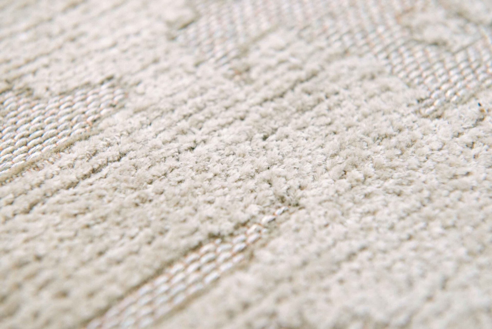 Dywan okrągły BAOBAB DRY BEIGE beżowy do salonu – Louis de Poortere
