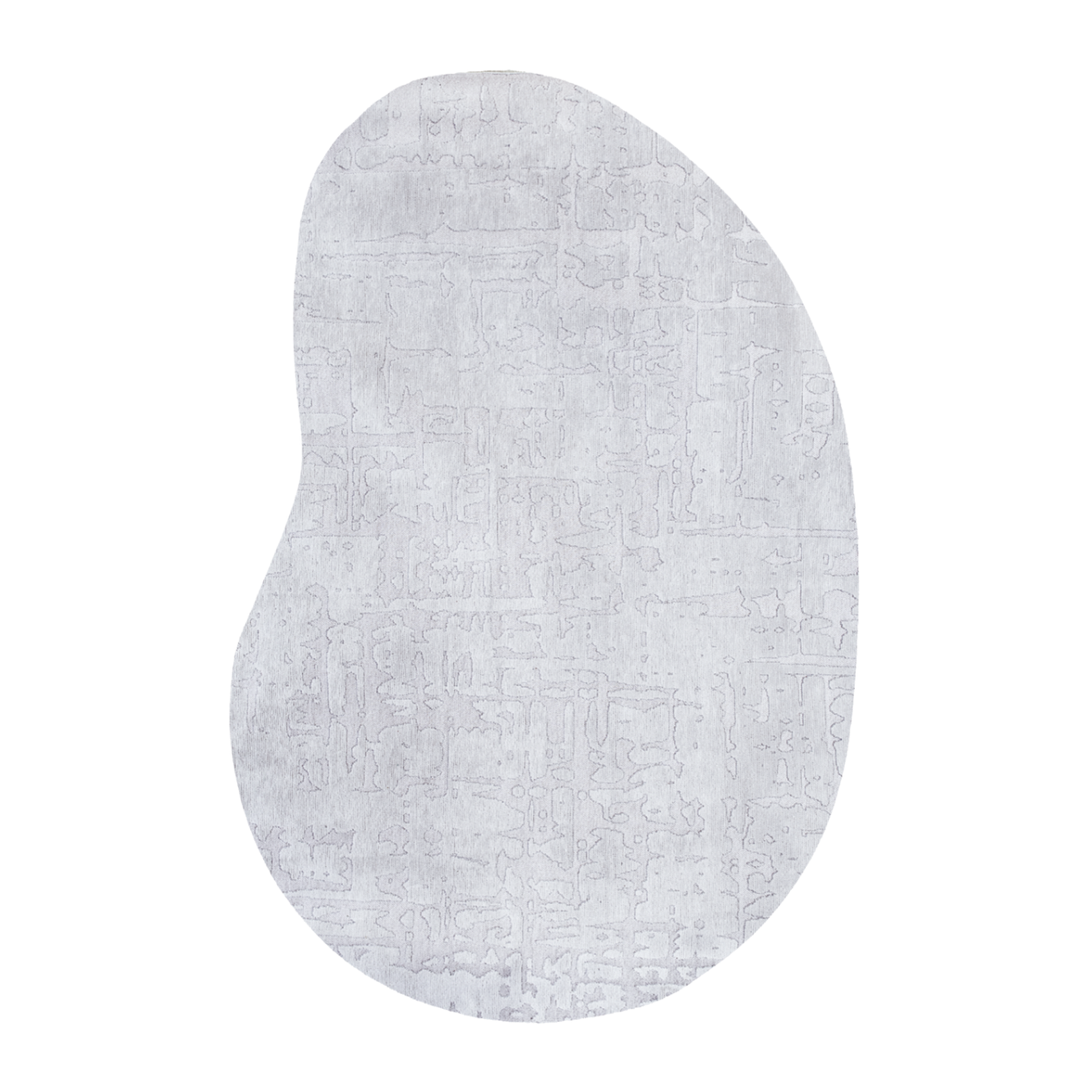 Dywan owalny BAOBAB TSINGY OYSTER szary – Louis de Poortere