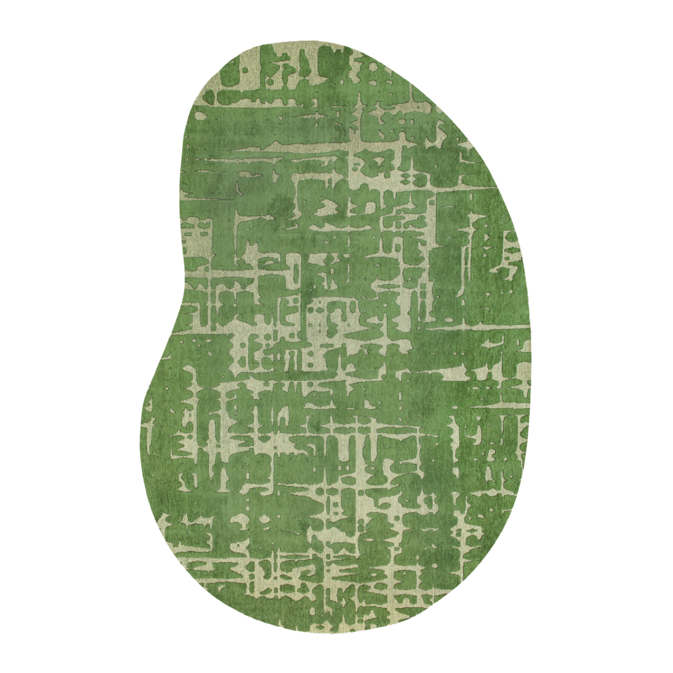 Dywan owalny BAOBAB PERRIER'S zielony – Louis de Poortere