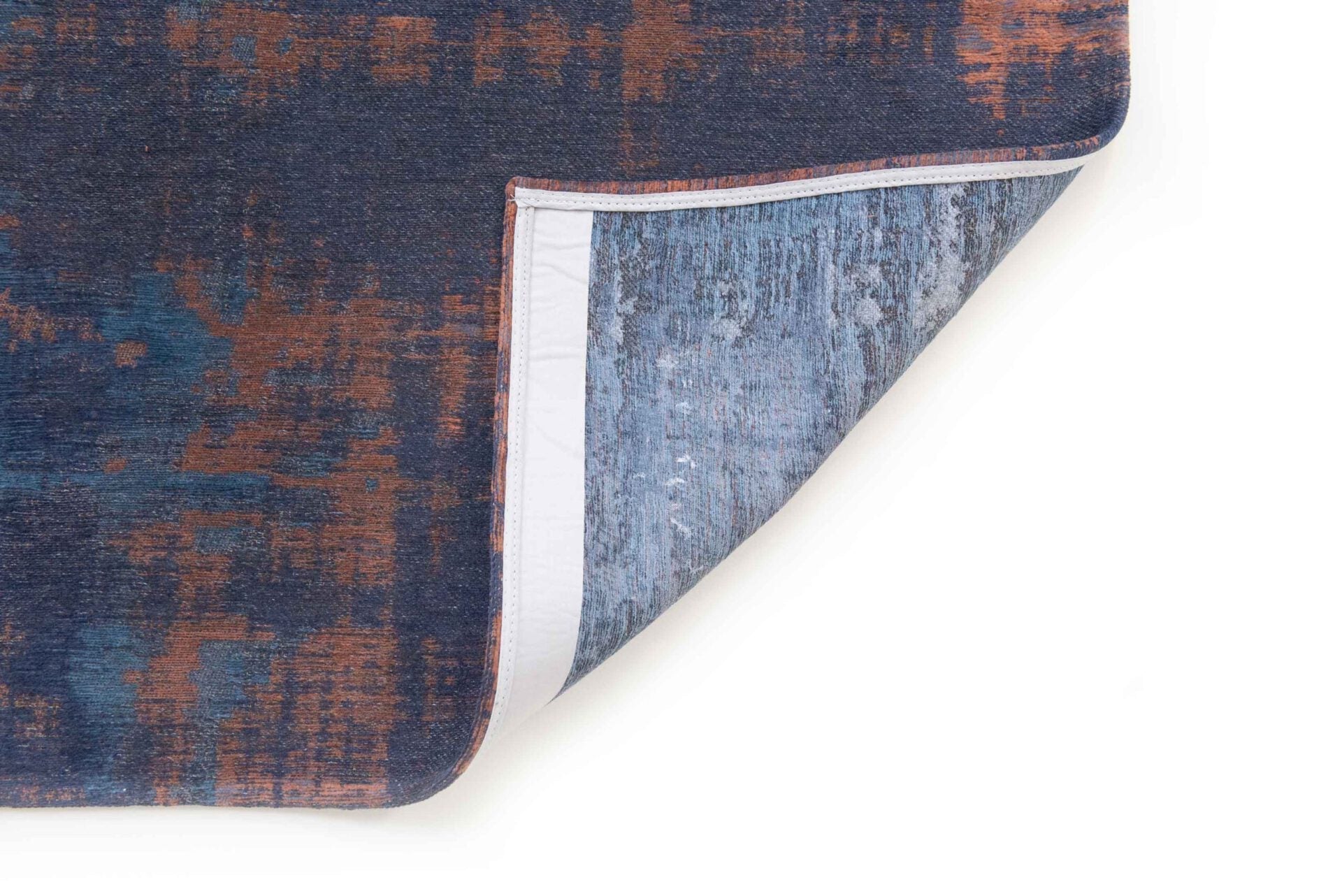 Venezianer Teppich Staub Sonnenuntergang Blue Navy-Miedziany