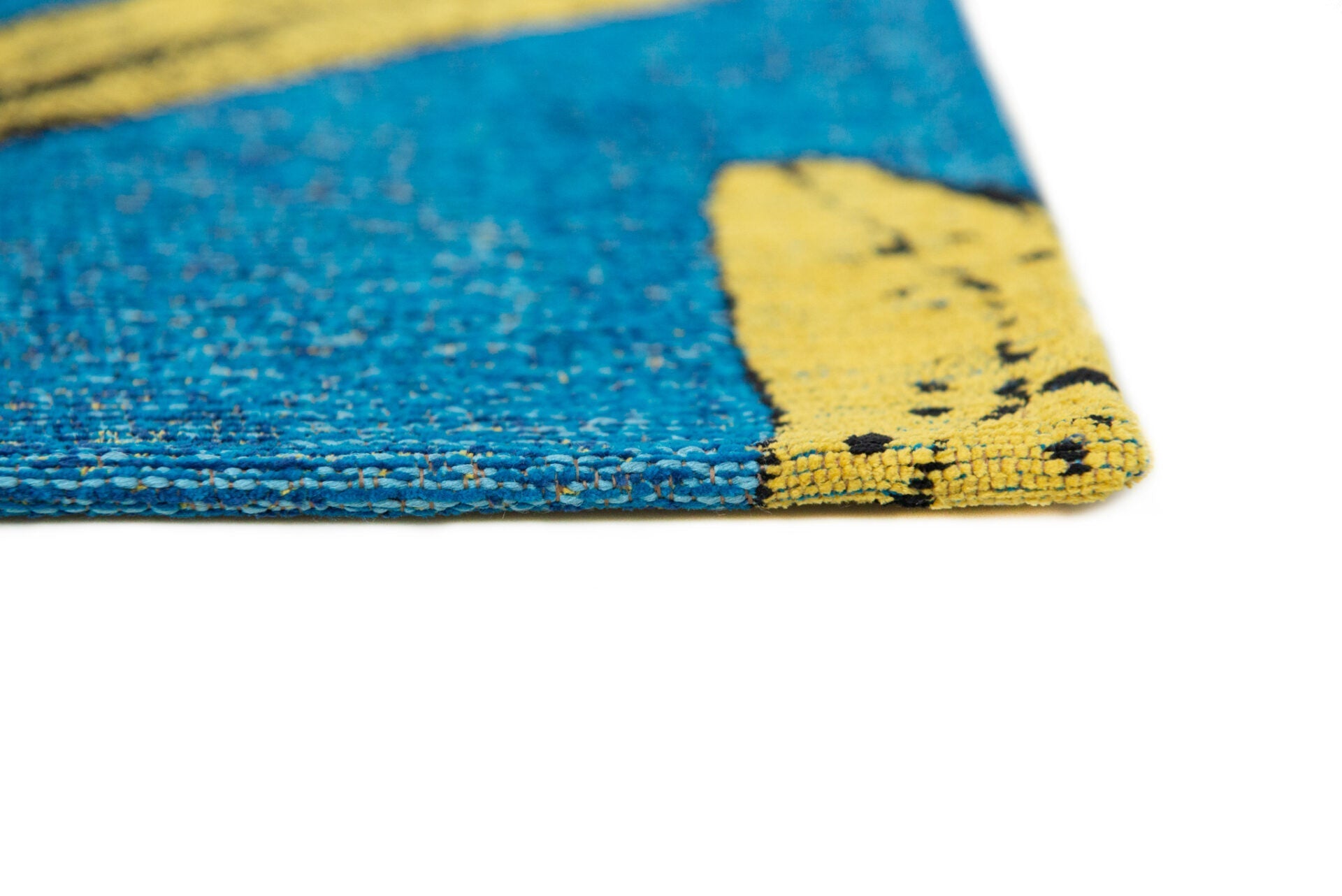 Dywan BANANA CALIFORNIA BLUE niebieski, marka Louis de Poortere