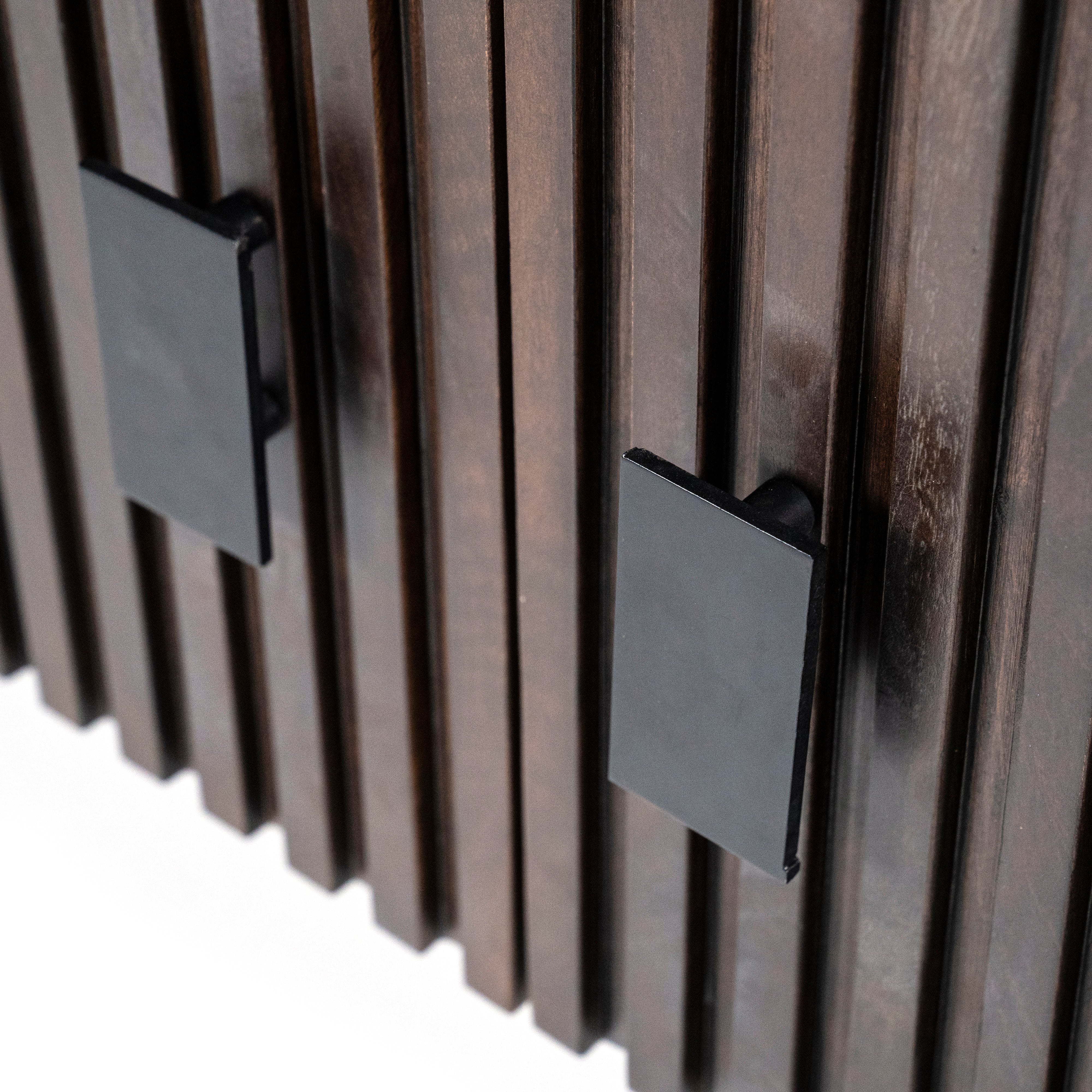 Szafka RTV REMI dark brown mango wood