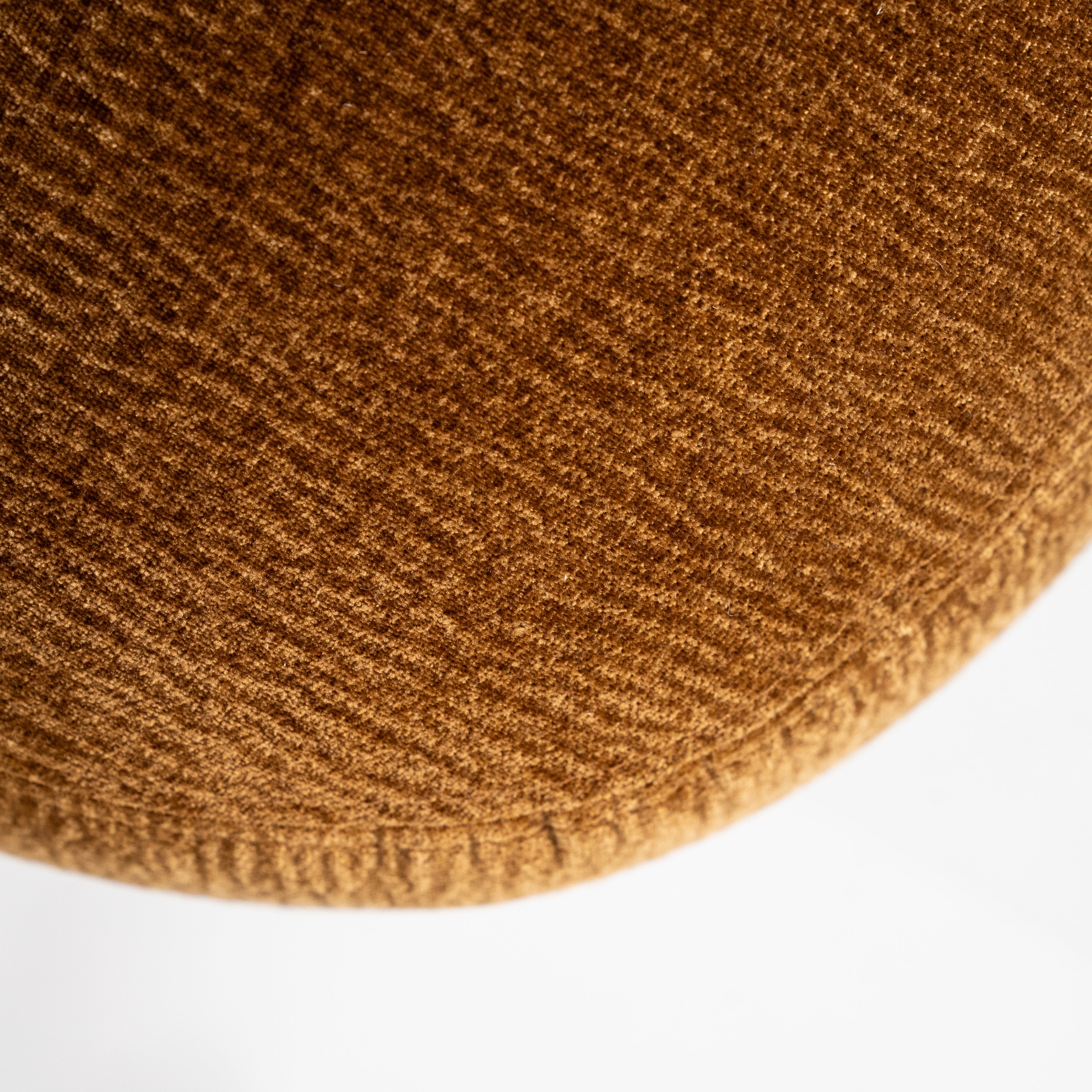 Sessel DAVID senfgelb mit schwarzem Gestell