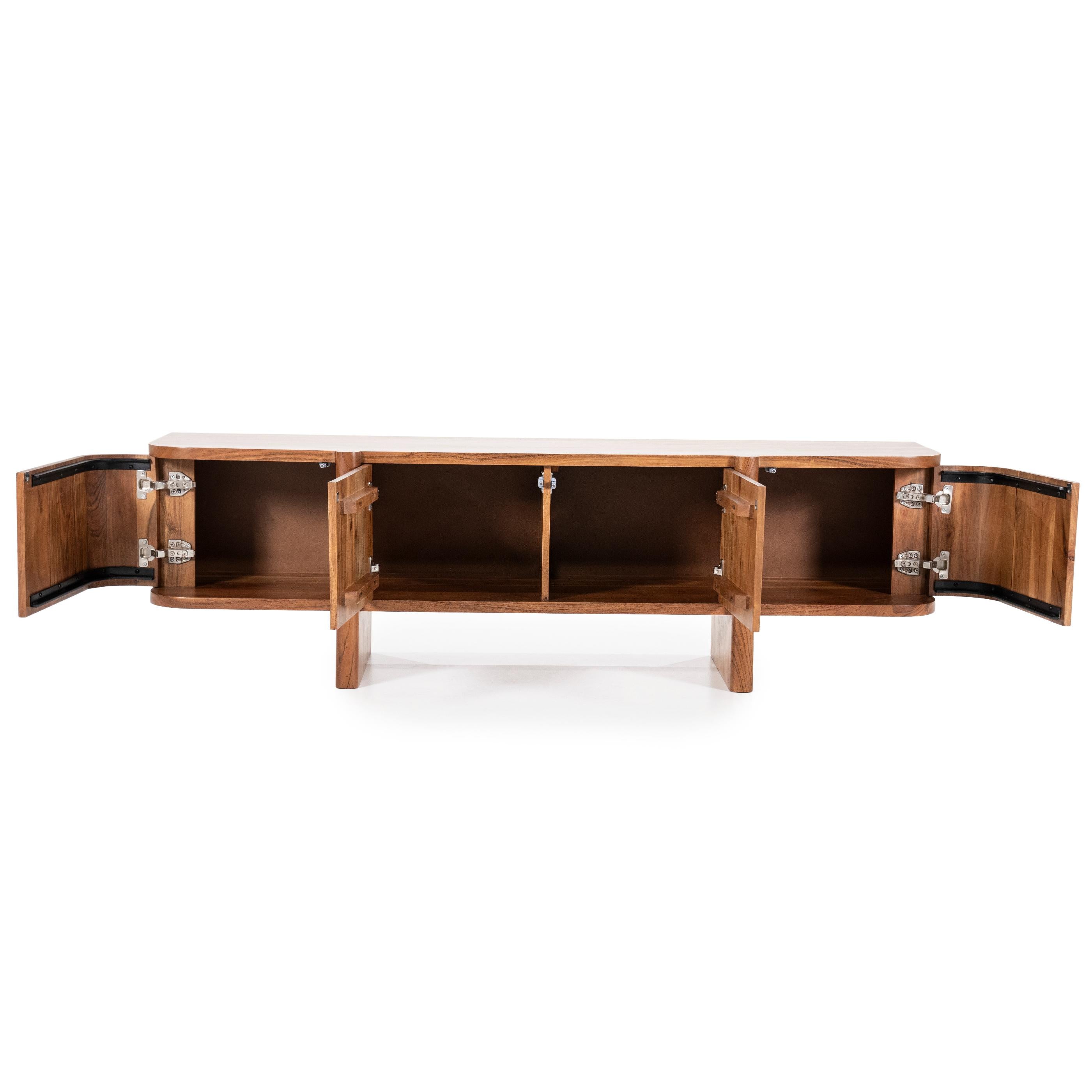 RTV cabinet JULIAN acacia wood
