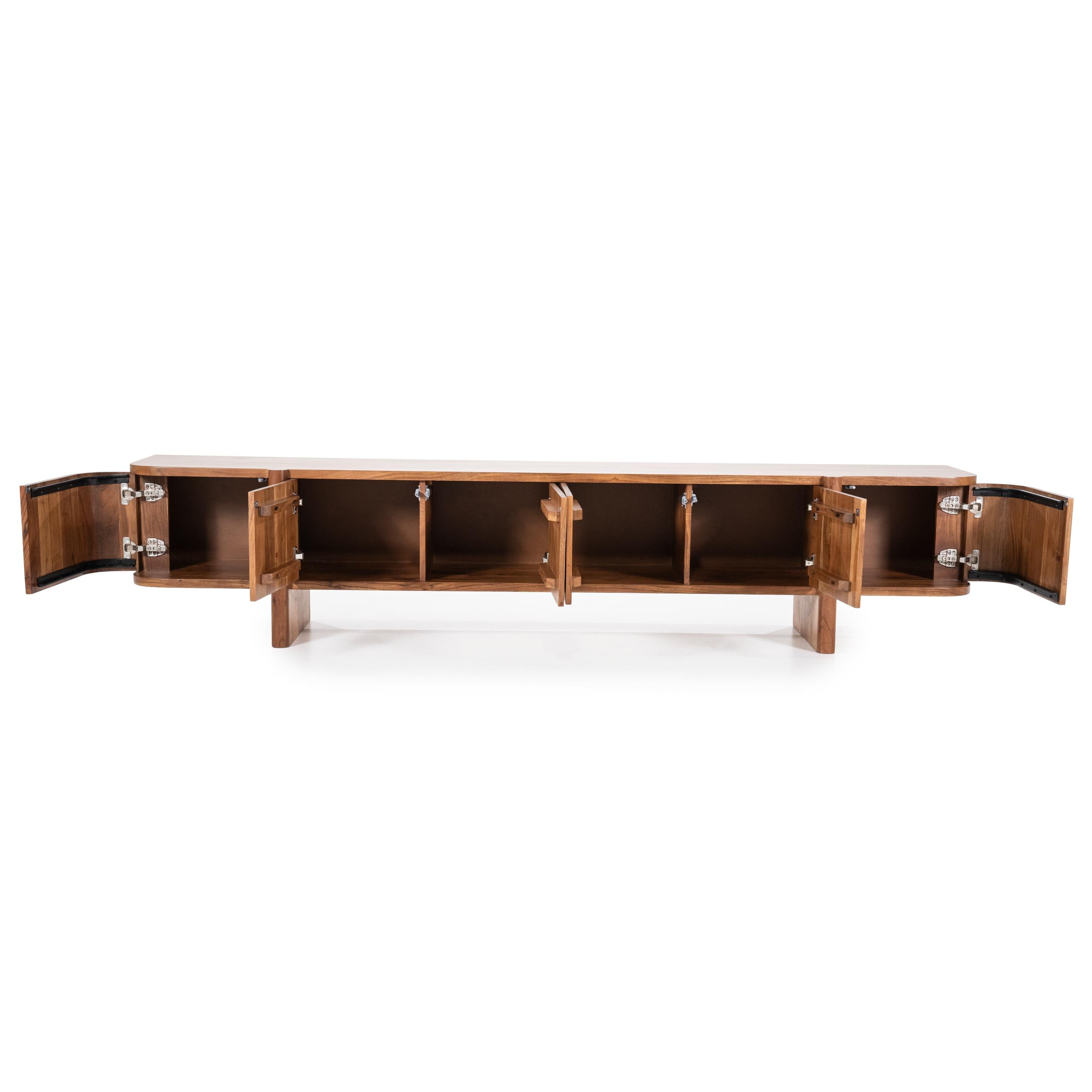 RTV cabinet JULIAN acacia wood