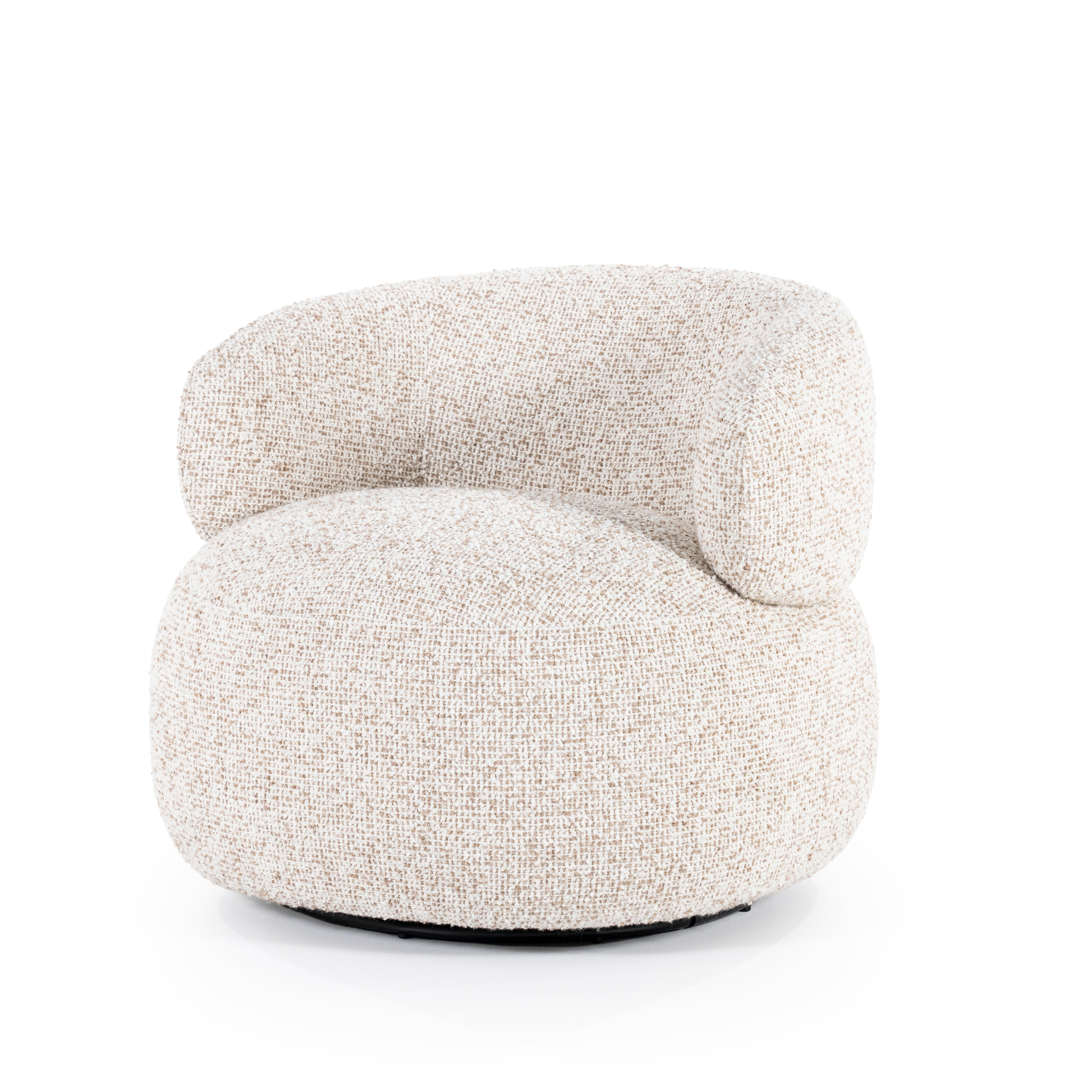 MAEVE Armchair Beige Melange