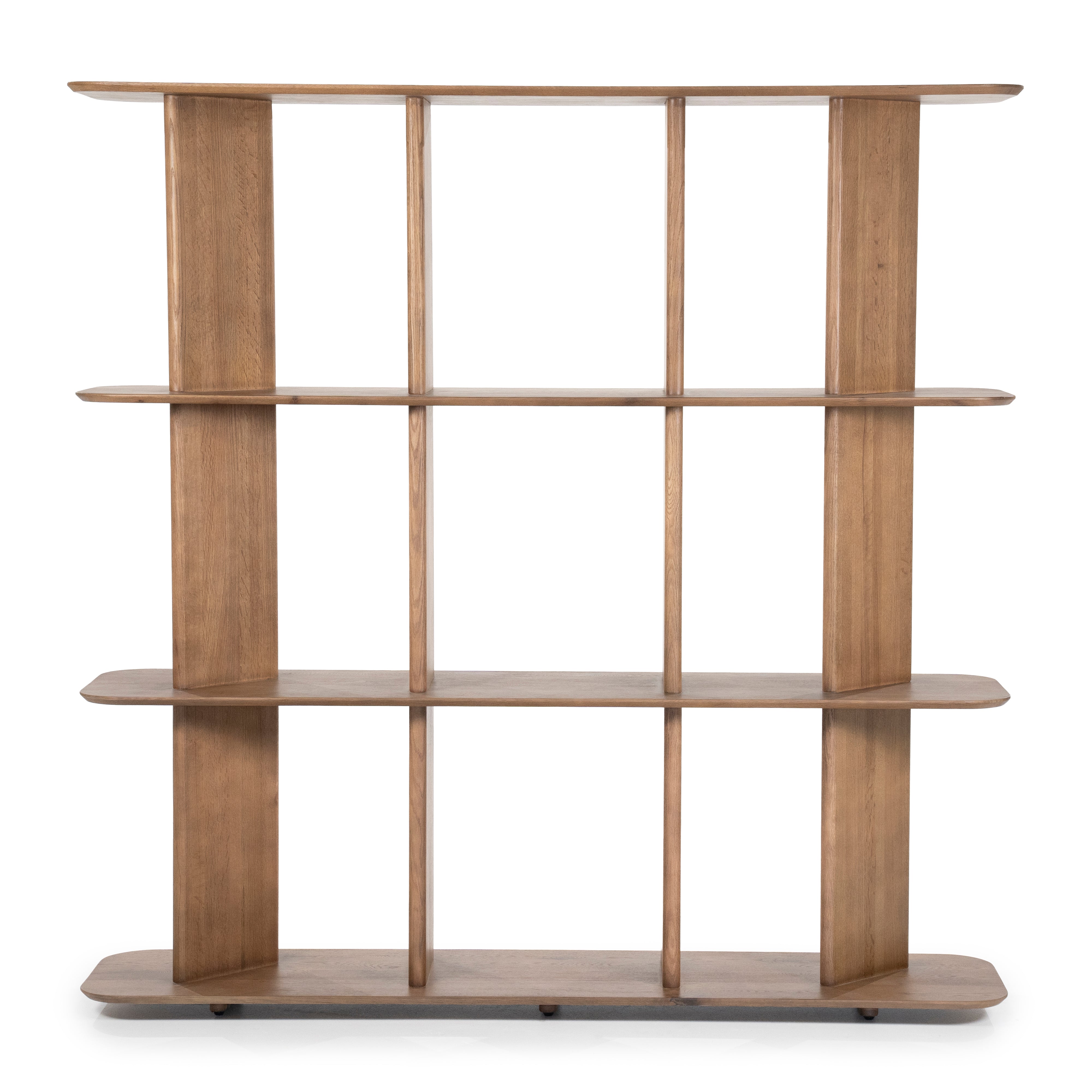 TY Shelf dark oak wood