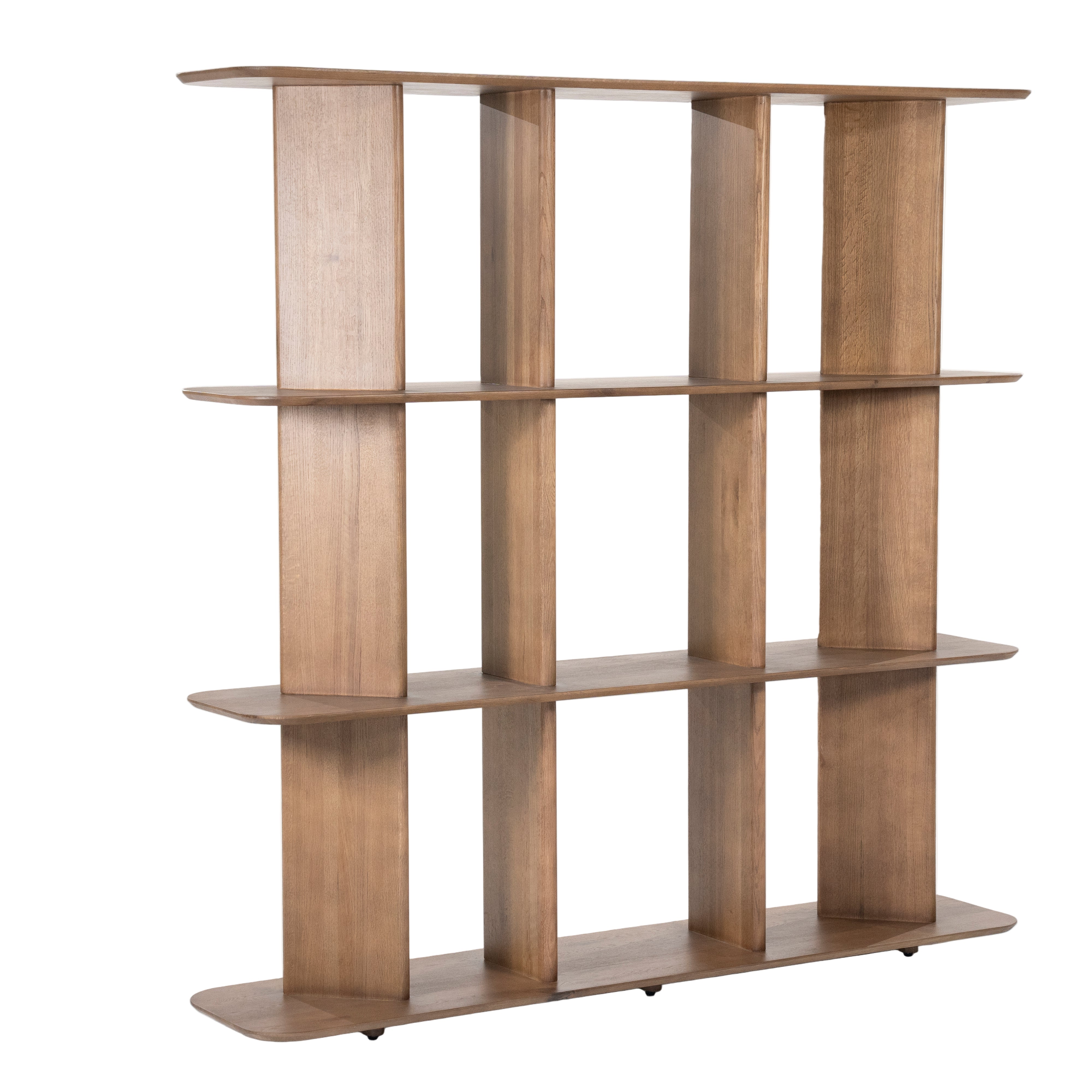 TY Shelf dark oak wood